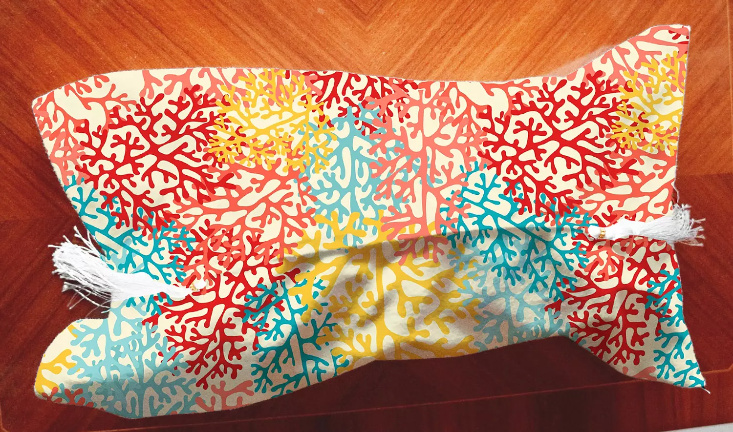Tissue Cover - Coral reefs - Multi Color Design  image