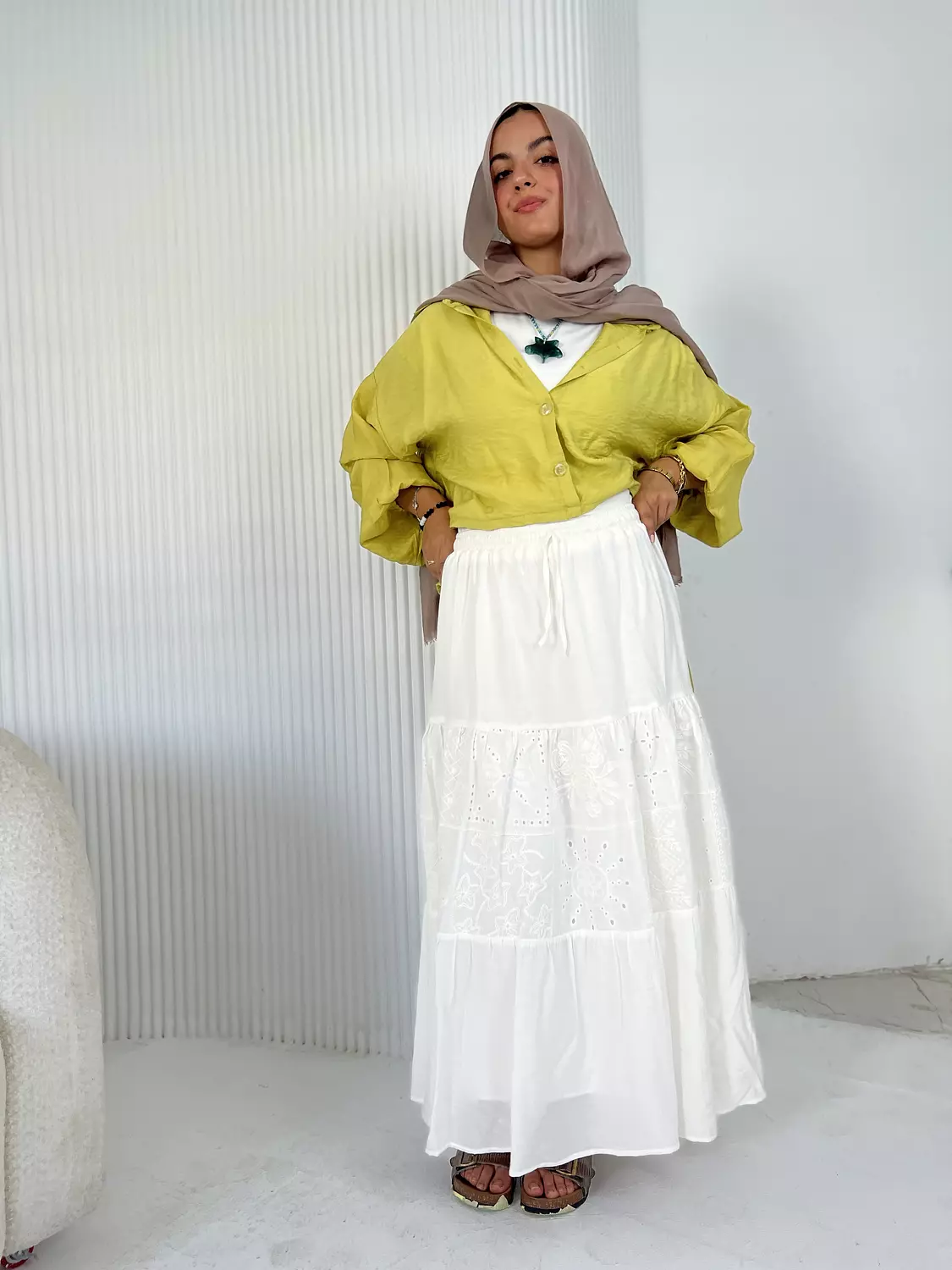 White Whisper Skirt 1