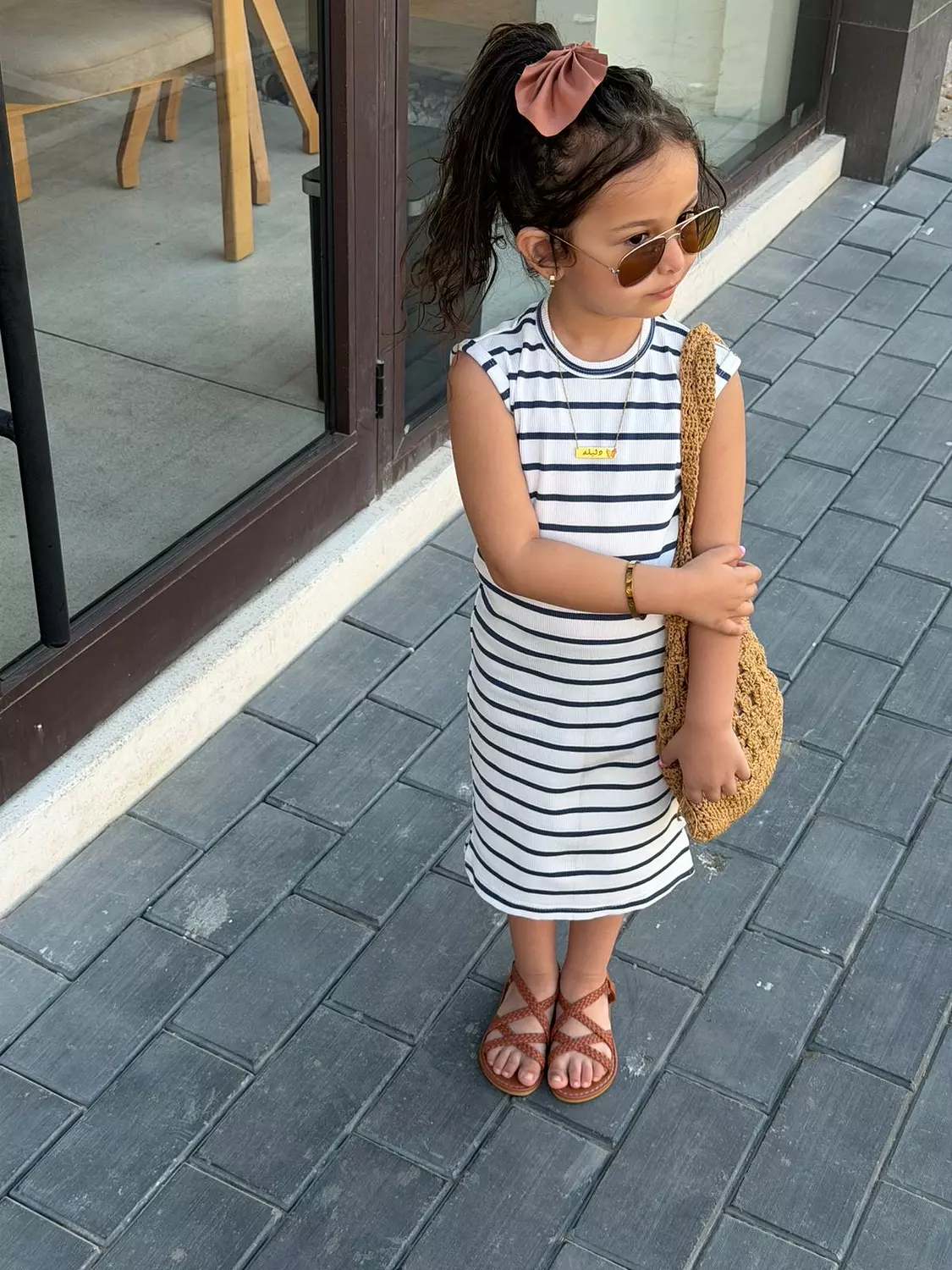 Striped Summer Dress 16