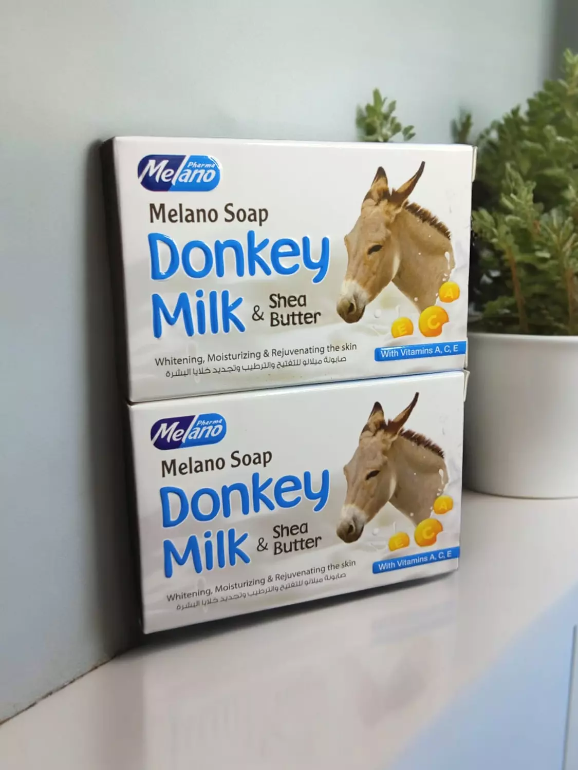 Melano Donkey Milk and Shea Butter Soap with Vitamins A,C,E image