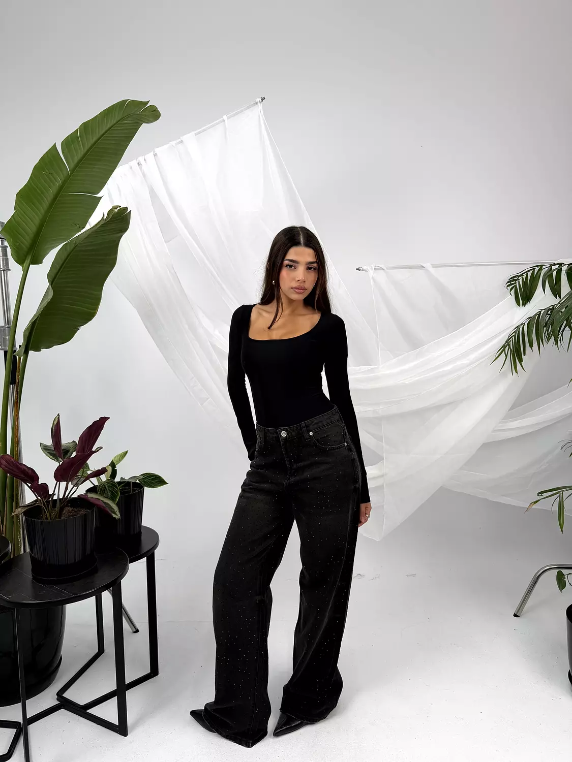 Sparks Black Jeans image