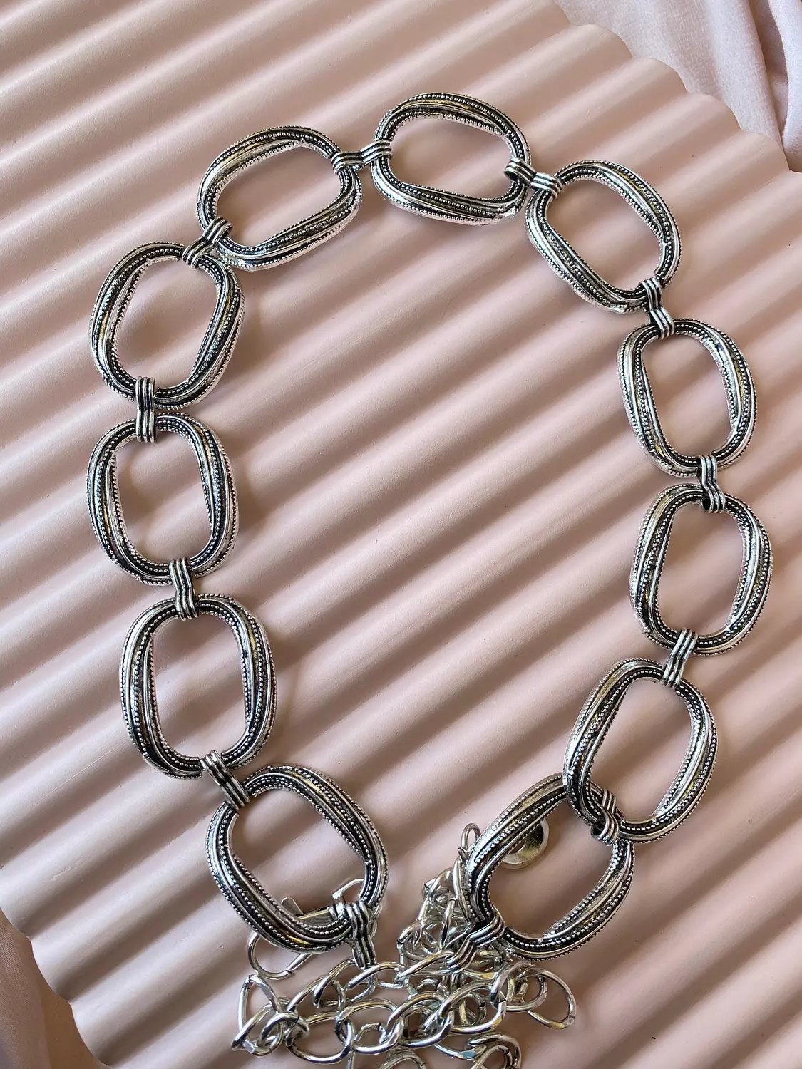 Silver belt image