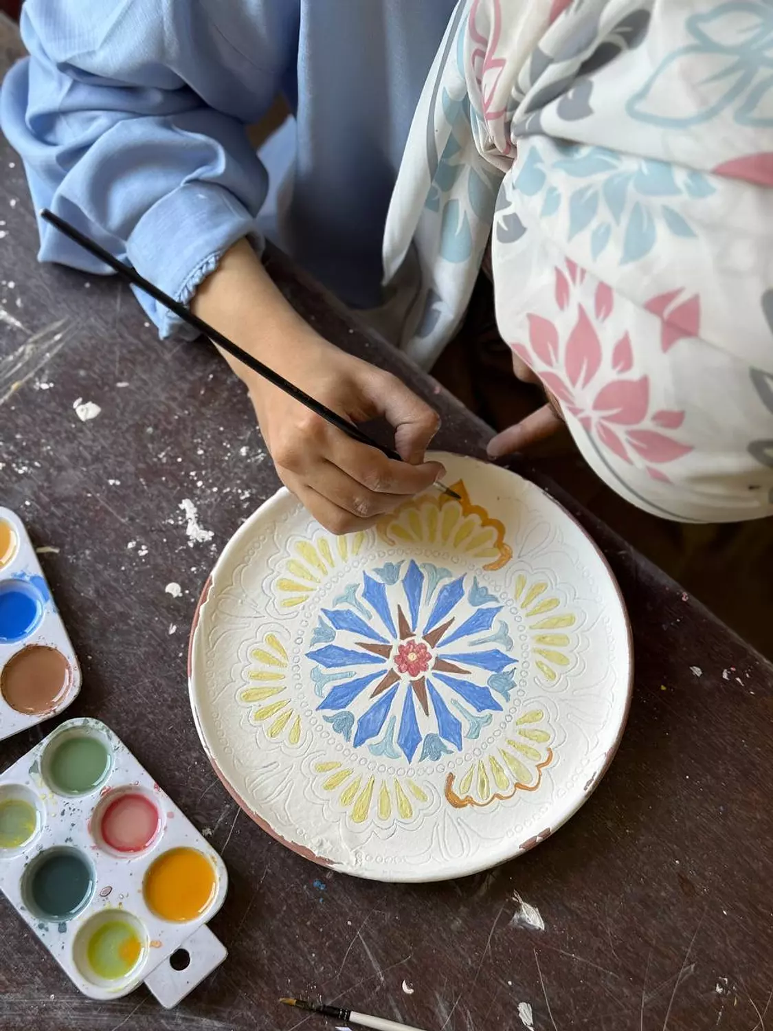 <p style="text-align: center"><span style="color: rgb(7, 19, 45)">Interested in joining </span><span style="color: rgb(200, 142, 181)">Our Glazing (coloring) WorkShop ?</span></p>
