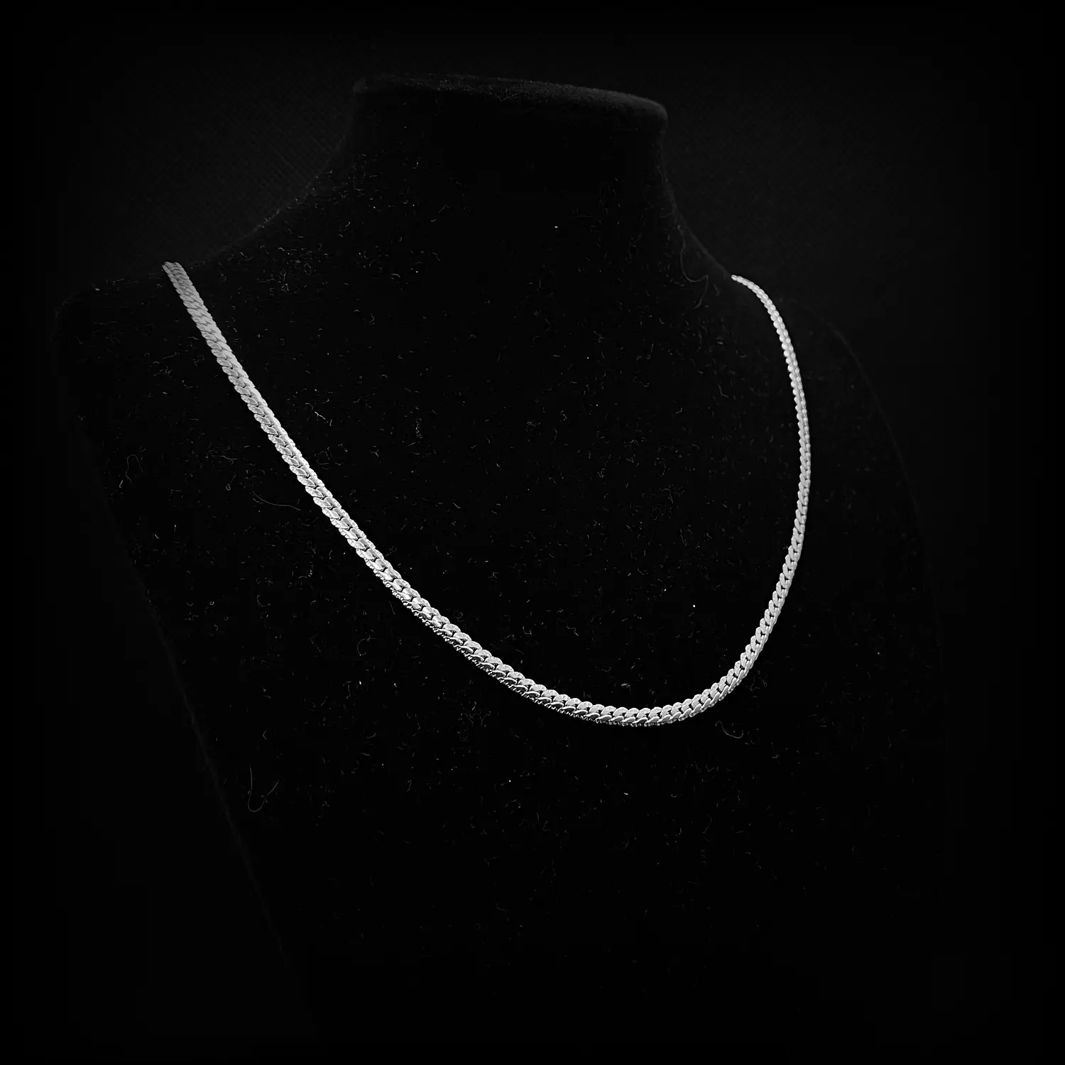 Sterling curb chain  image