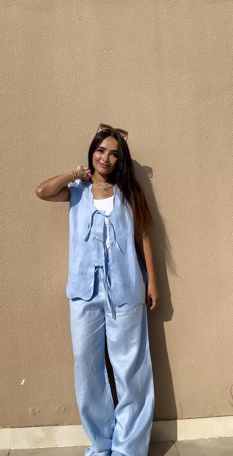 Baby Blue Wave Vest   image