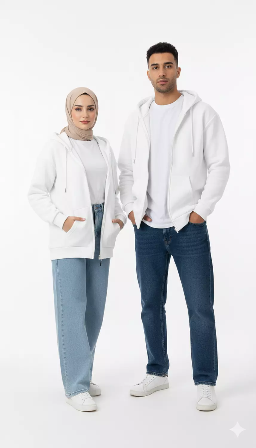 Daily Comfort Full-Zip Hoodie. 5