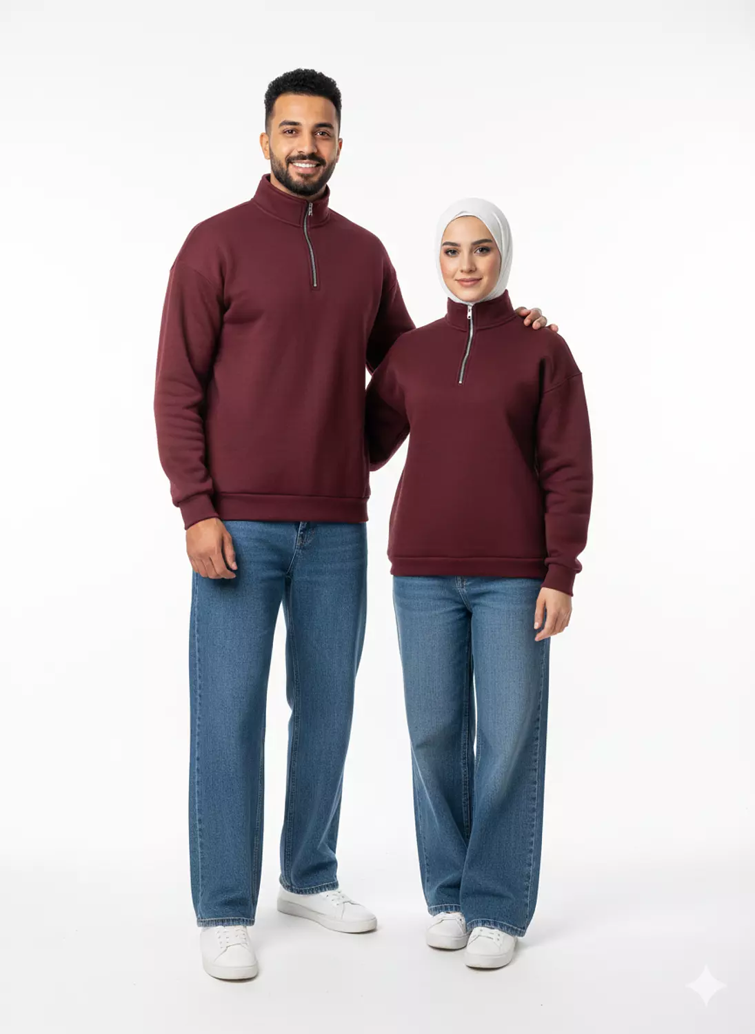 Unisex Quarter-Zip Sweatshirt 4