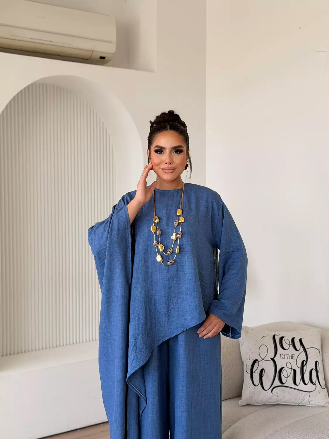 The Flowy Set In Indigo 3