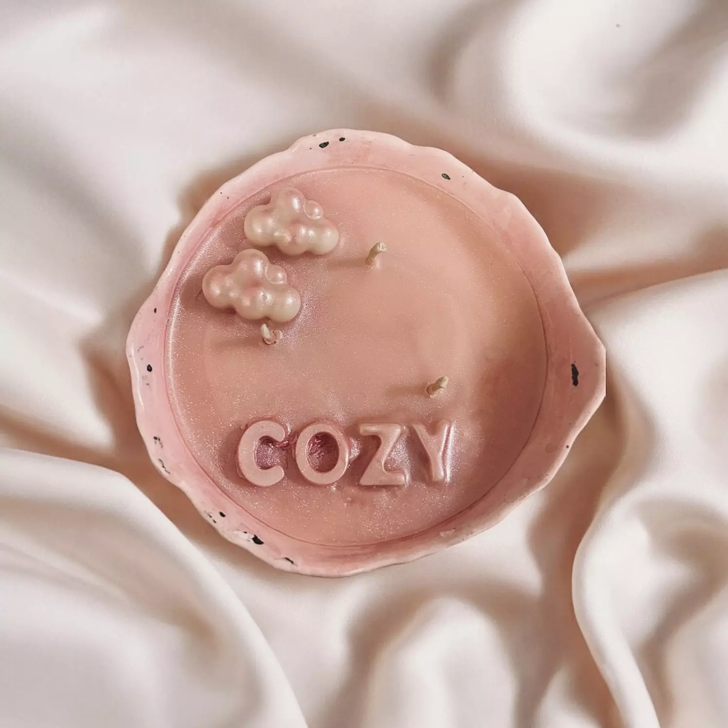 Blush Plate Candle  image