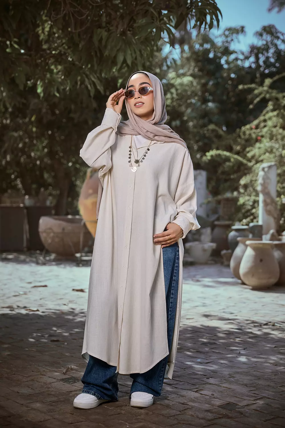 The Long Shirt Dress 10