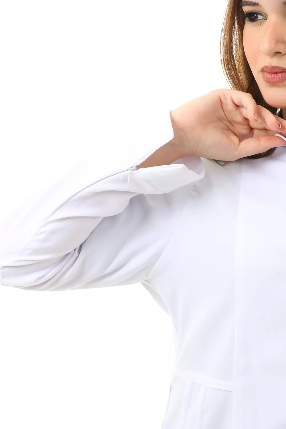 White Eve Lab Coat (Short) 8