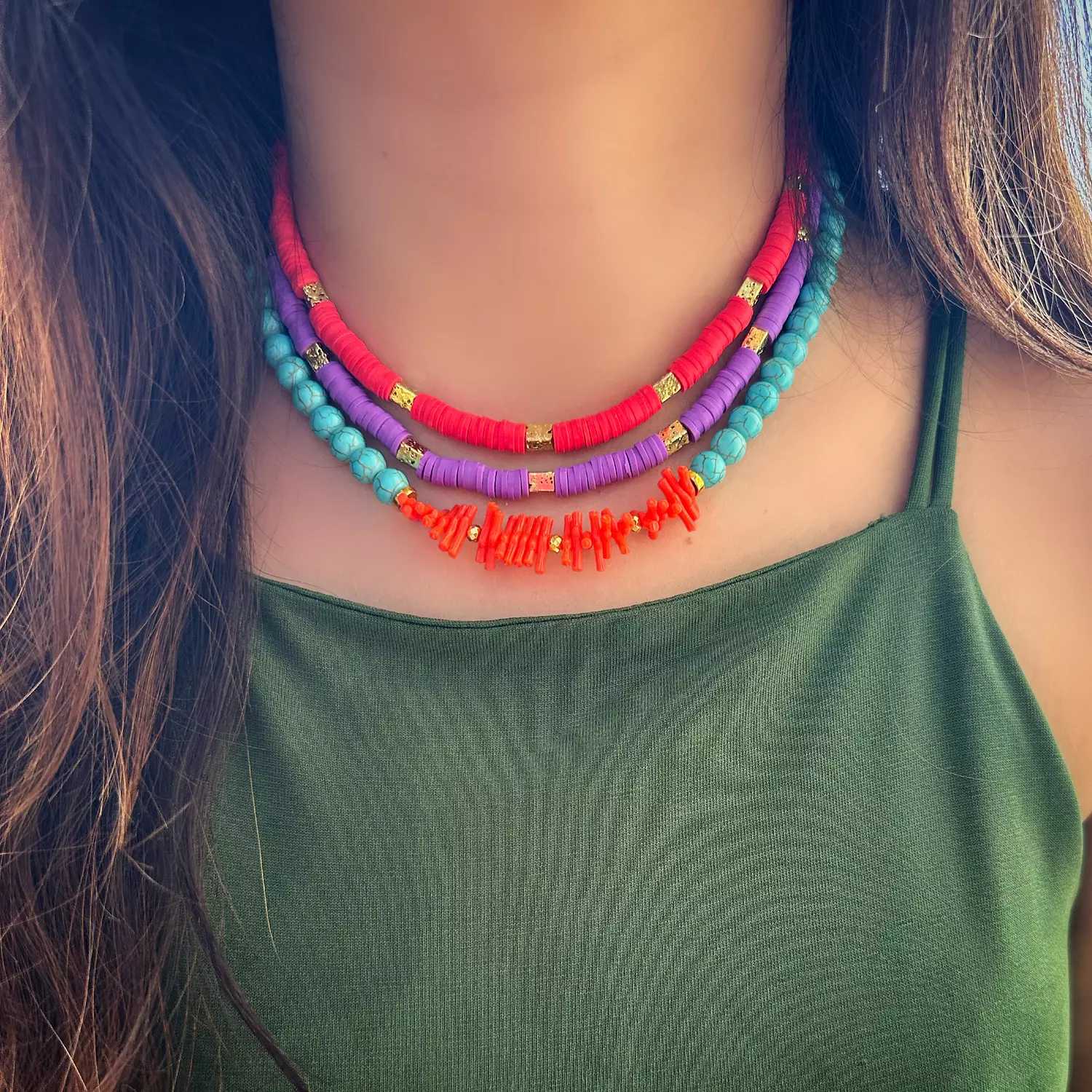 Mermaid Necklace set hover image
