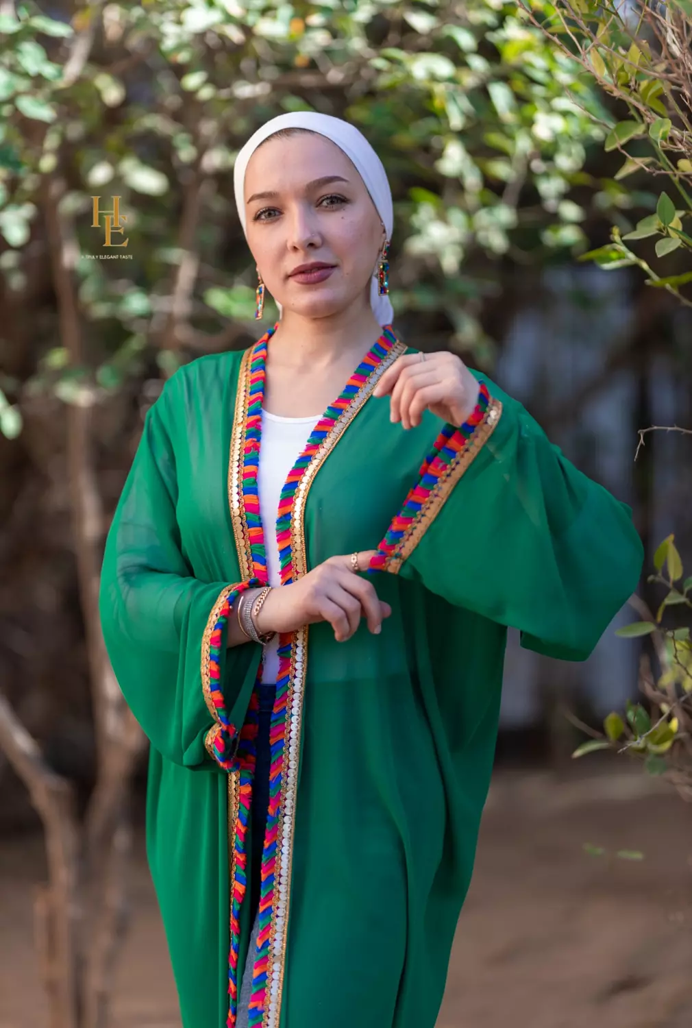 Cheerful Colored Kaftan