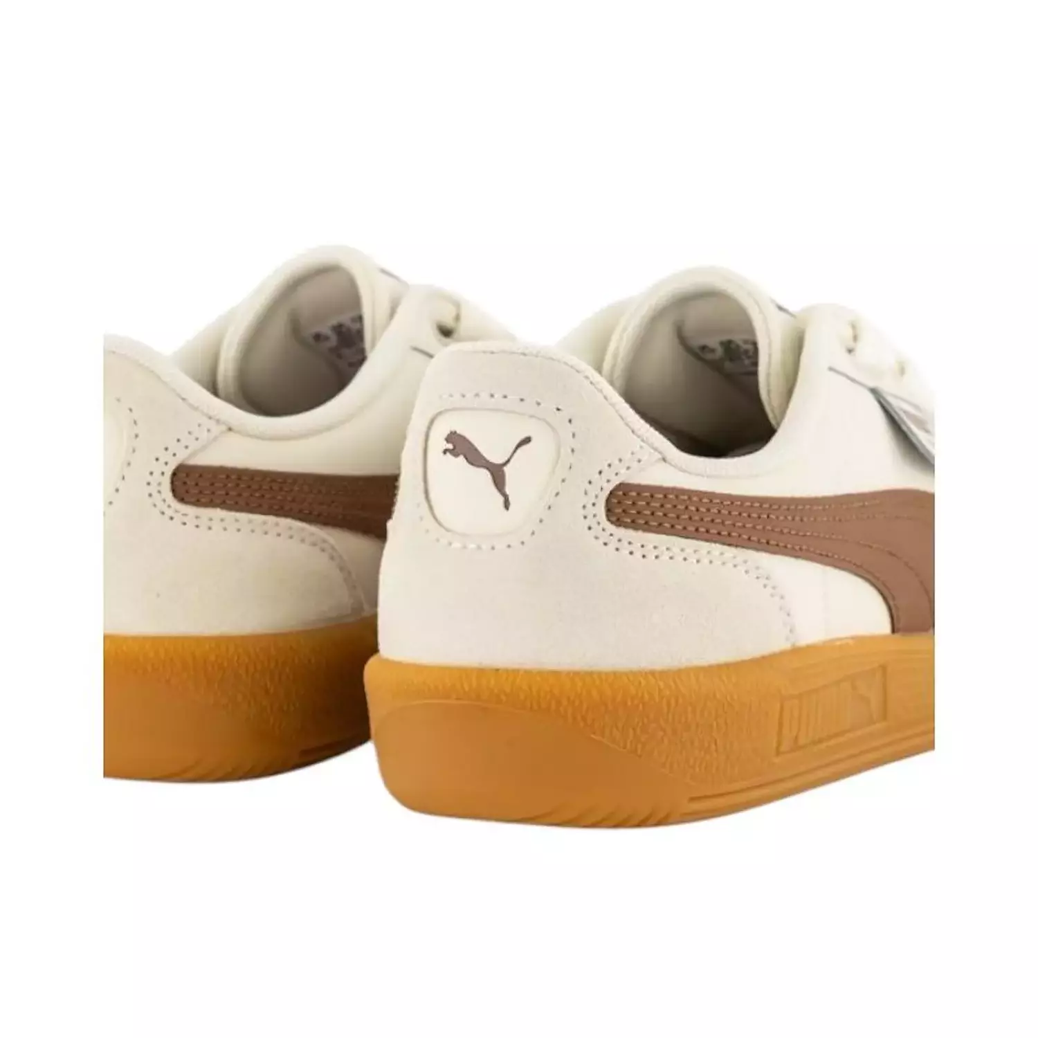 PUMA Palermo Wide Lace Sd ‘Frosted Ivory Brown Mushroom 2