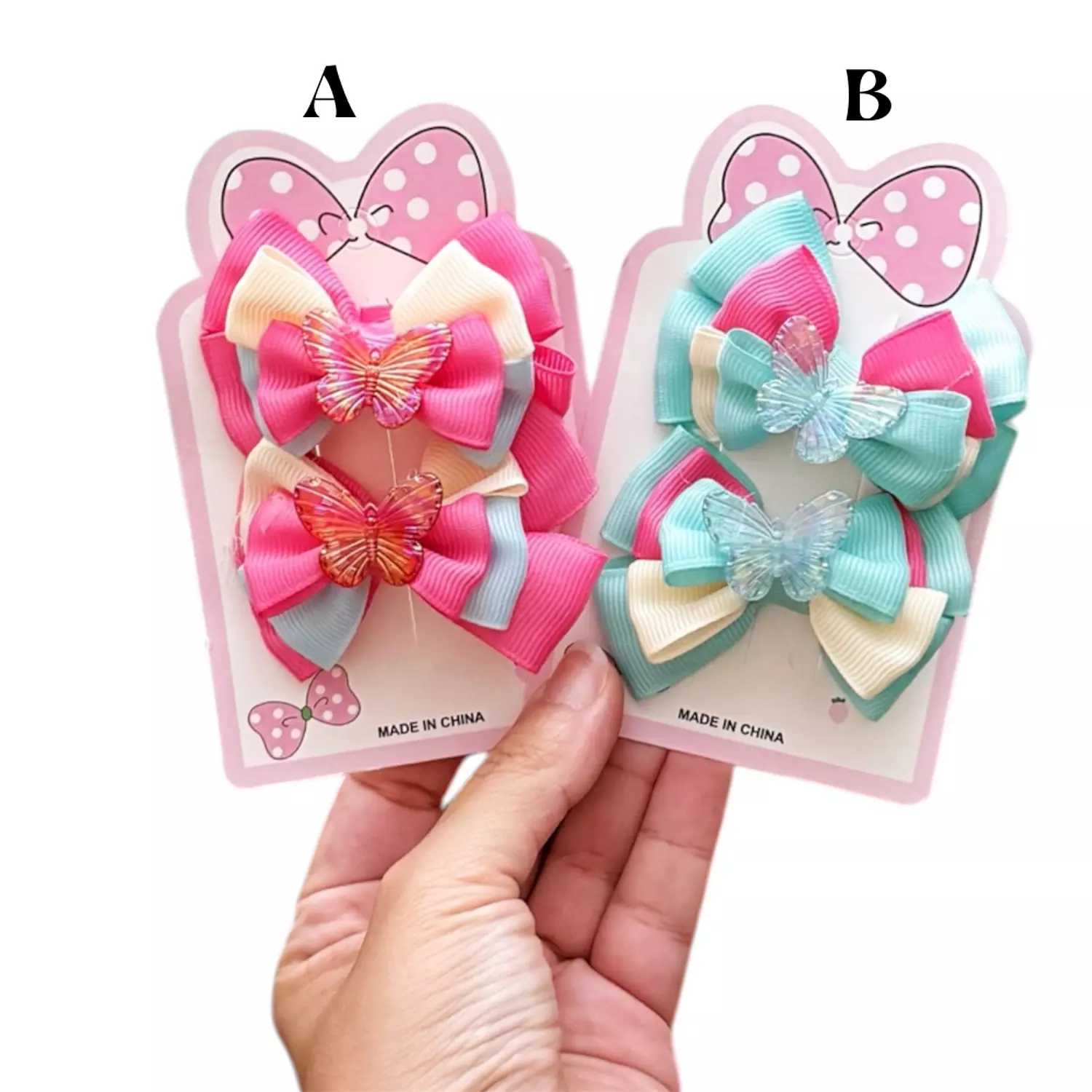 Girly Girly 2 Pc Hair Pin Set A image