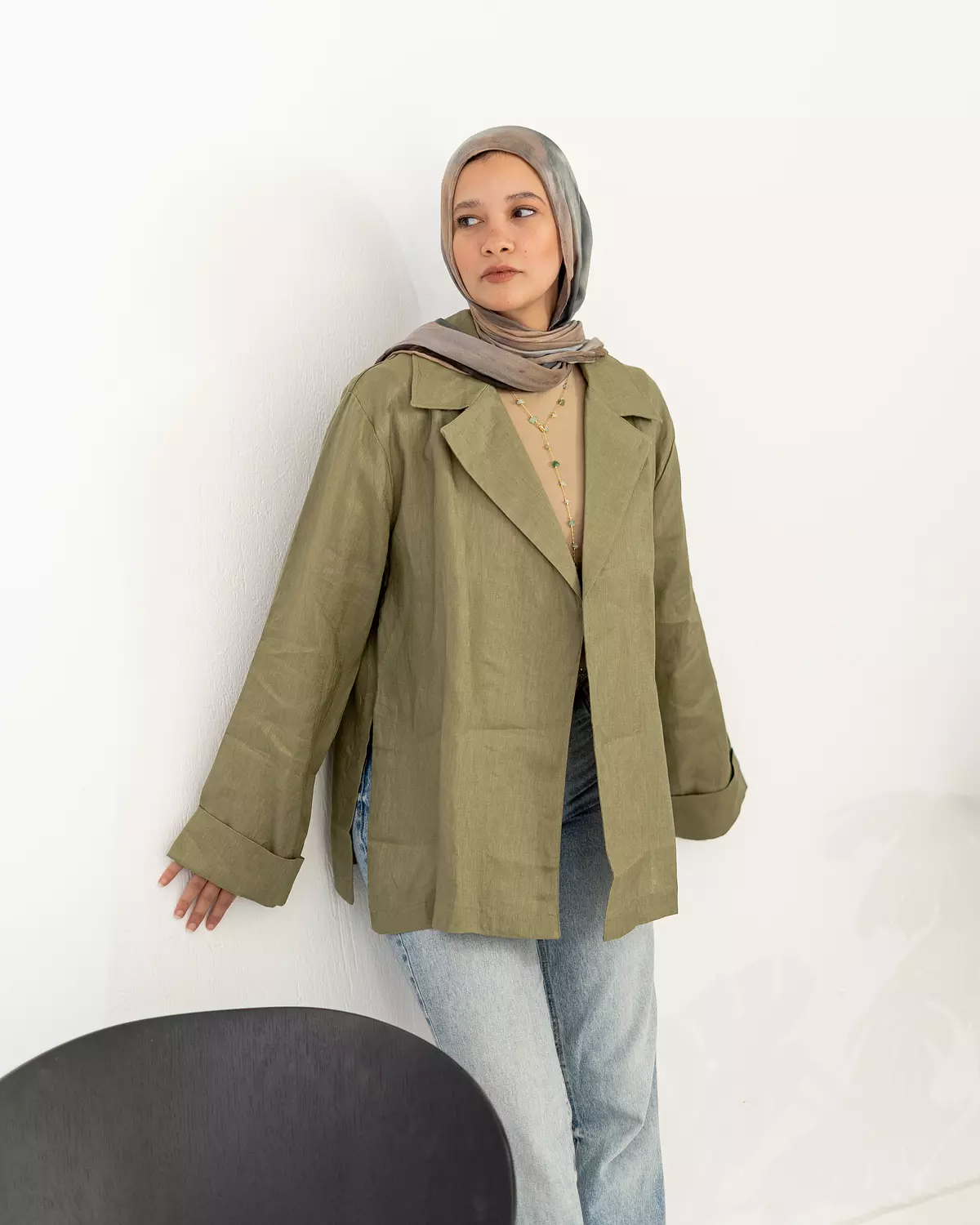 Pure linen blazer  image