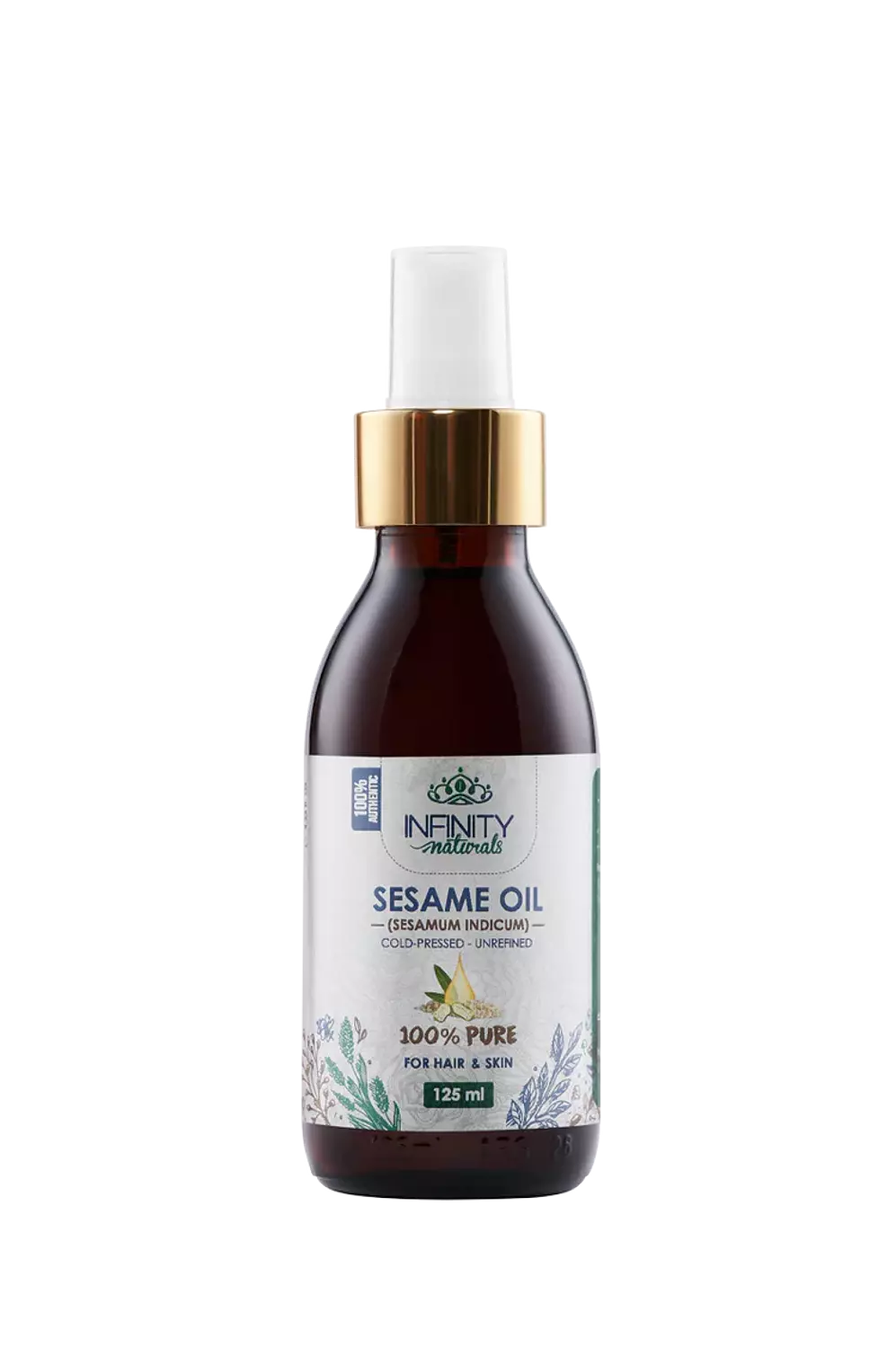 Infinity - 100% Pure Sesame Oil - 125 ml image