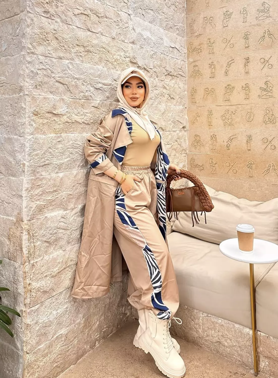 Beige Waterproof Suit (coat)   hover image