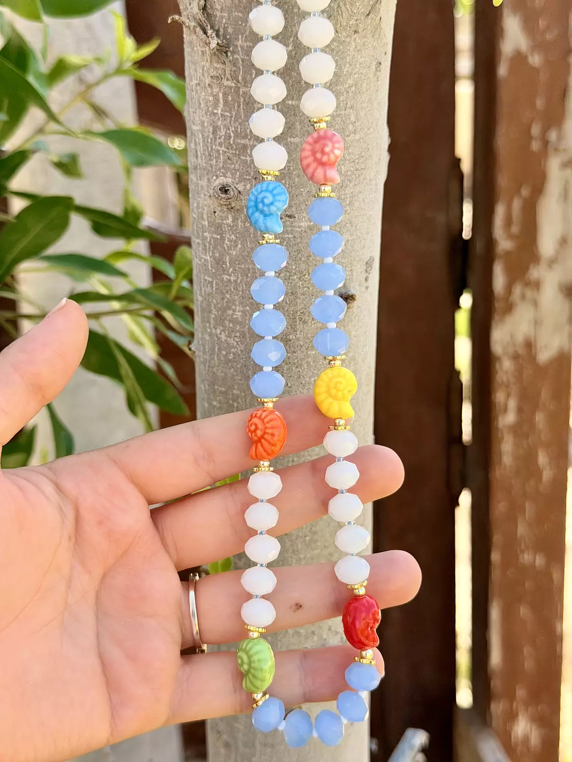 Conch Crystals Set 4