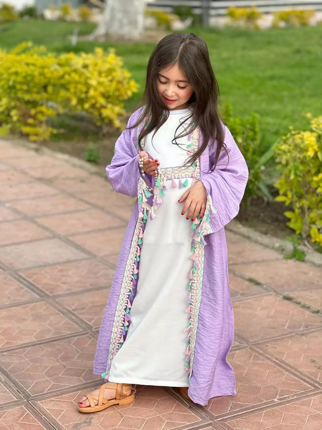 Ramdan Kaftan + Basic dress + Belt 6