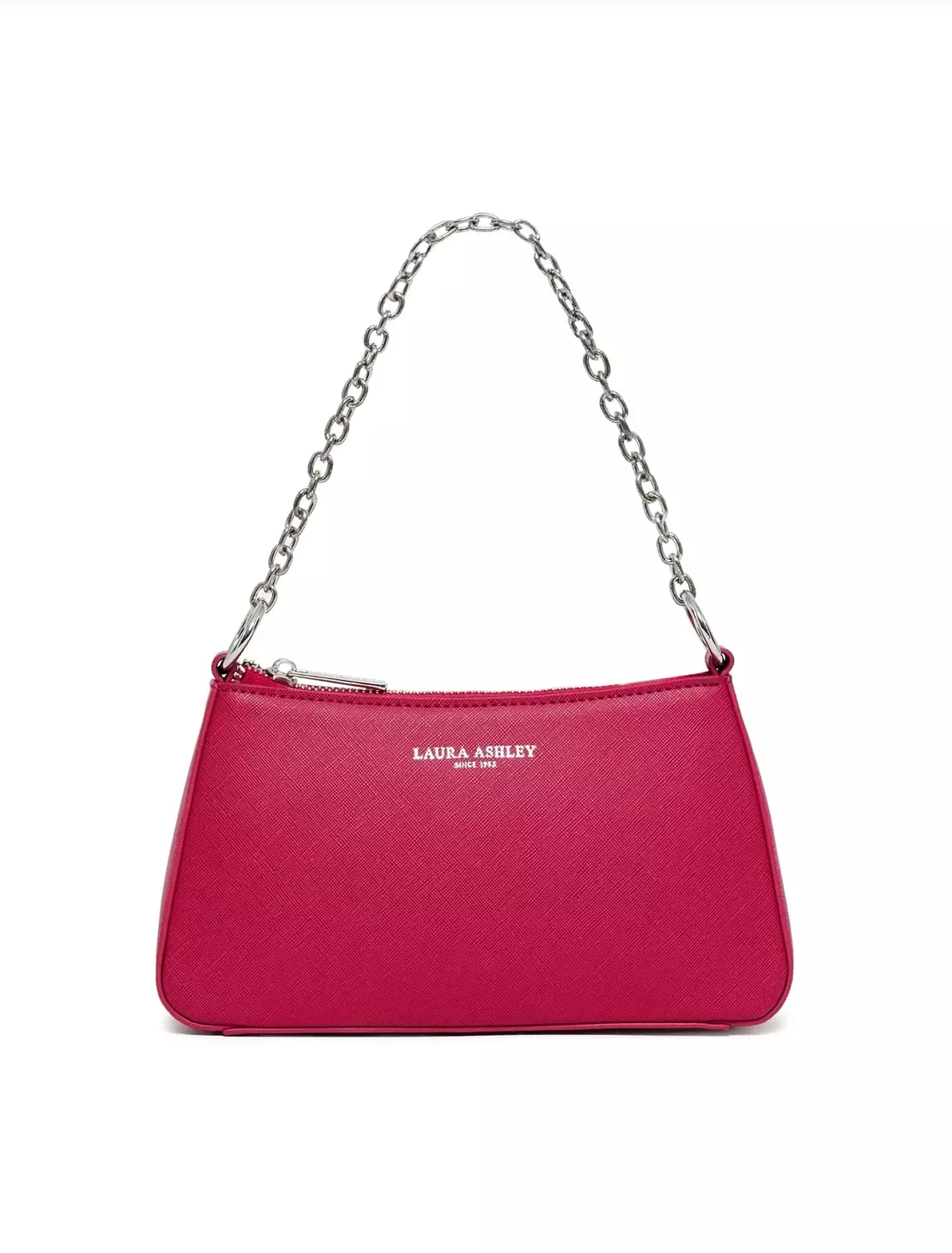 Fuchsia Cross bag with chain 4