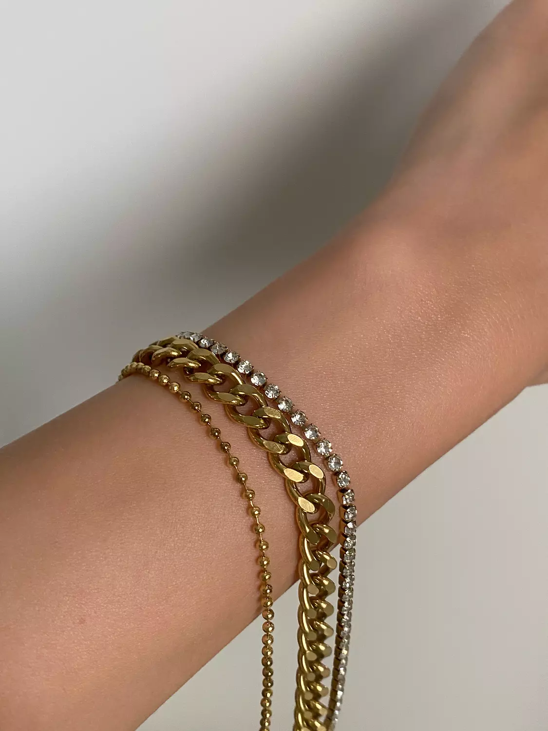 Chunky Layered Bracelet 1