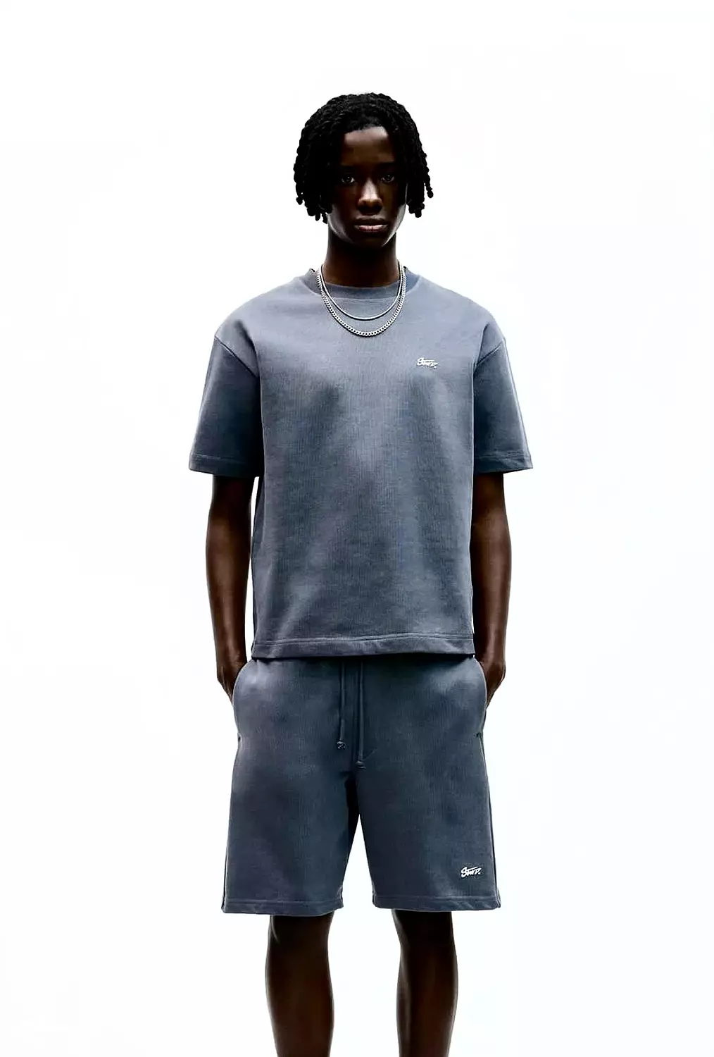   P&B short and t-shirt (dark grey) image