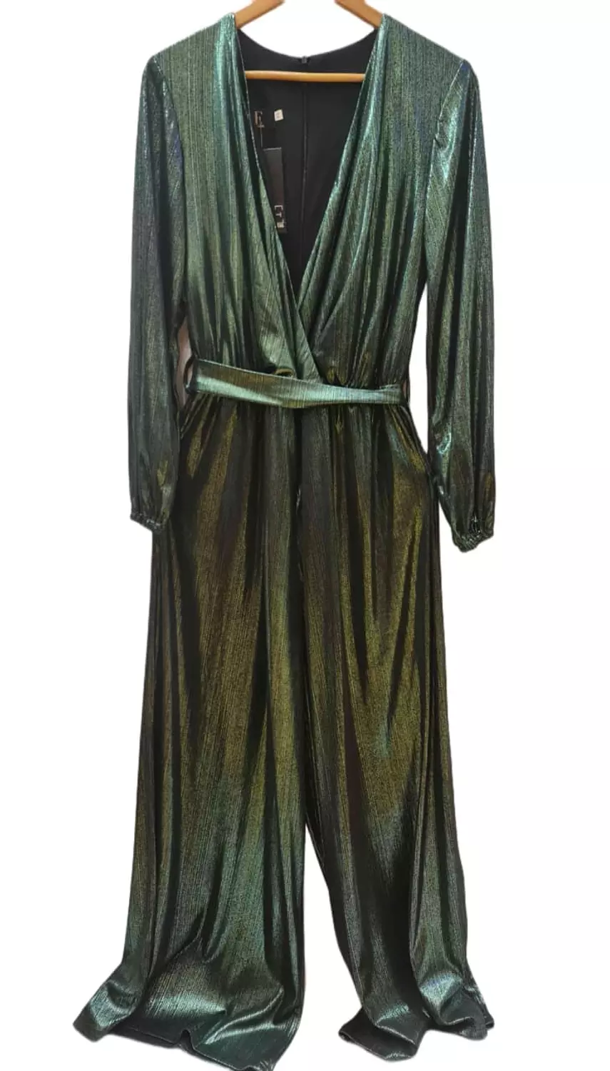 Metalic jumpsuit 4