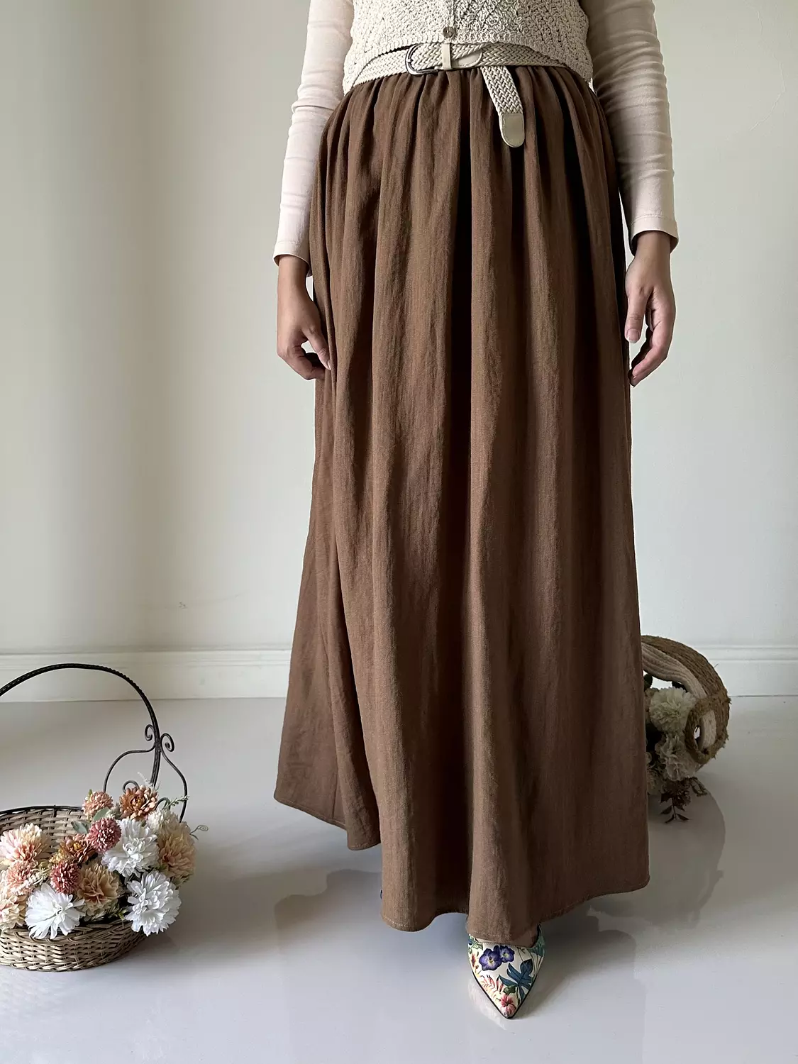 Closh linen skirt  9