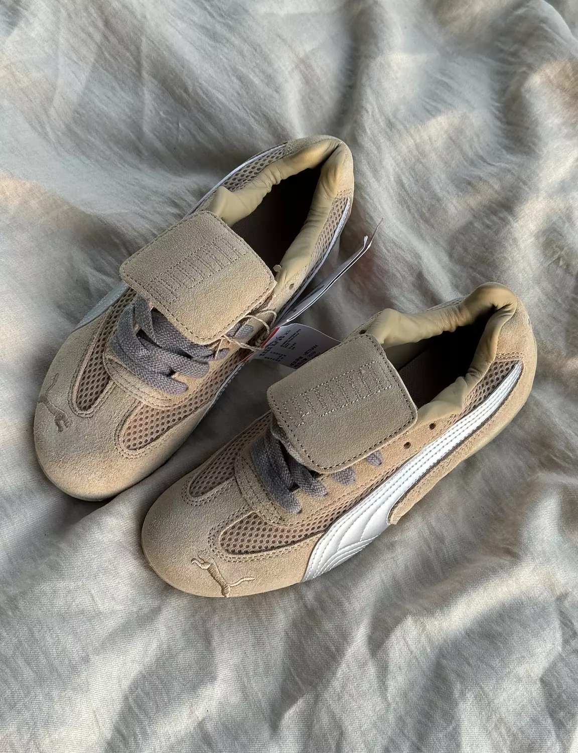 Puma x Open Yy Speedcat Prairie Tan Matte Silver hover image