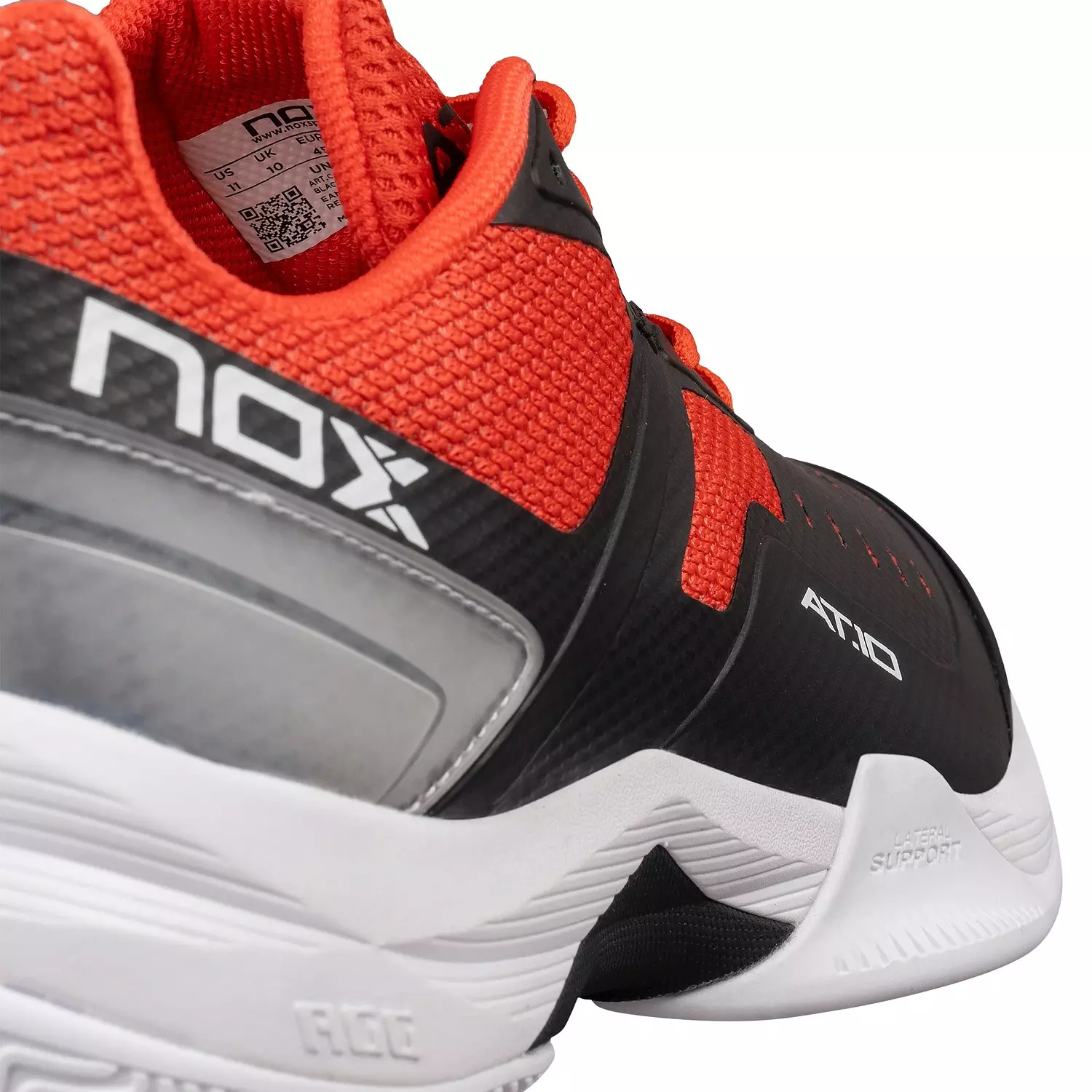 Nox AT10 PRO Black/Red Shoes 2025 6