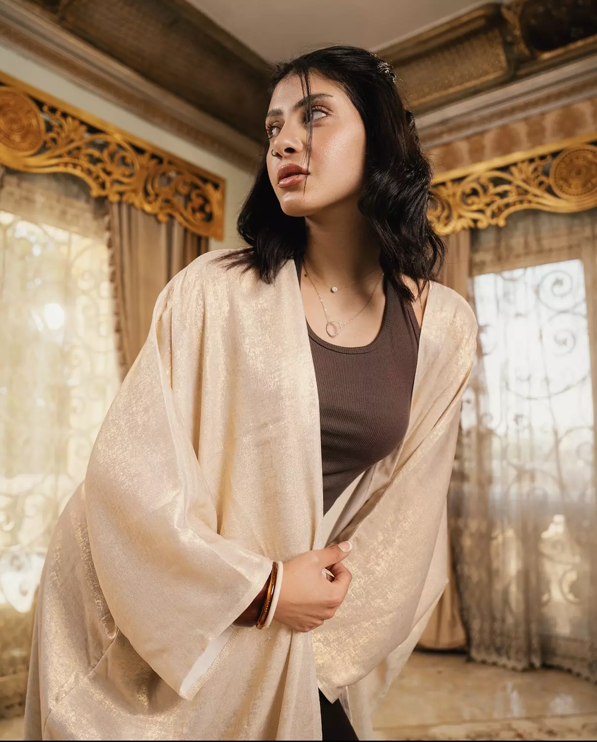 Golden Vanilla Kaftan 3