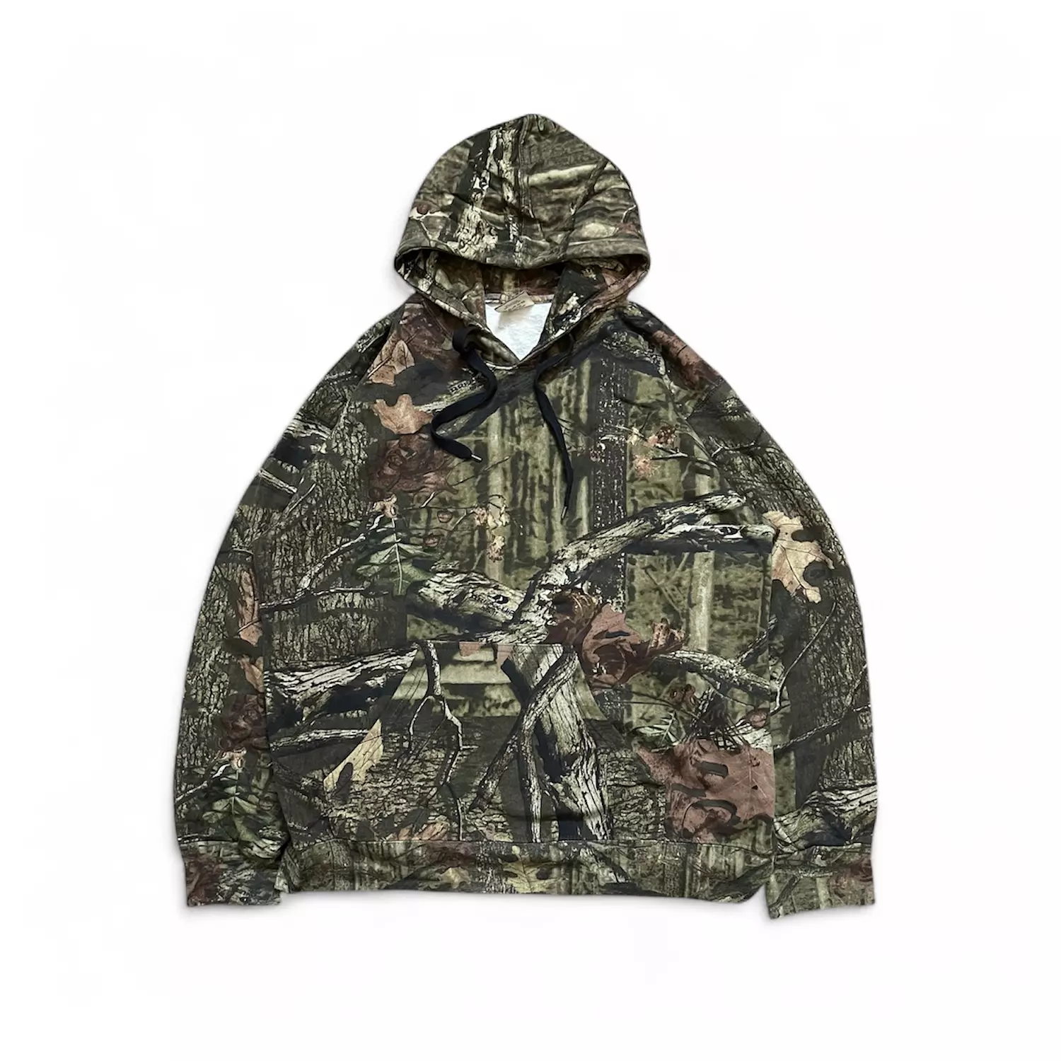 Real tree camouflage hoodie image