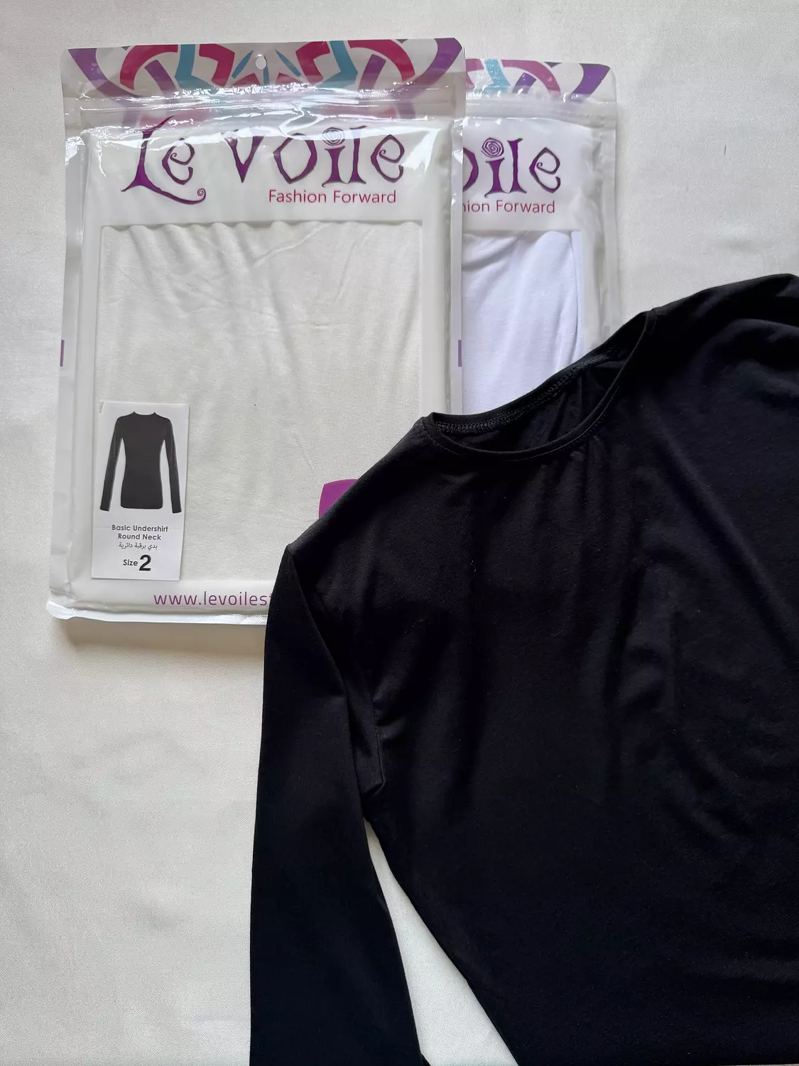 Undershirt Round neck  2