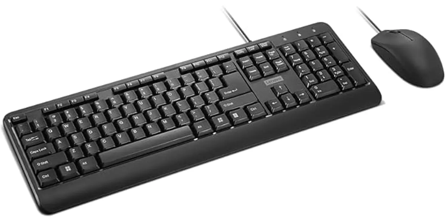 KEYBOARD AND MOUSE LENOVO WIRED 160 hover image