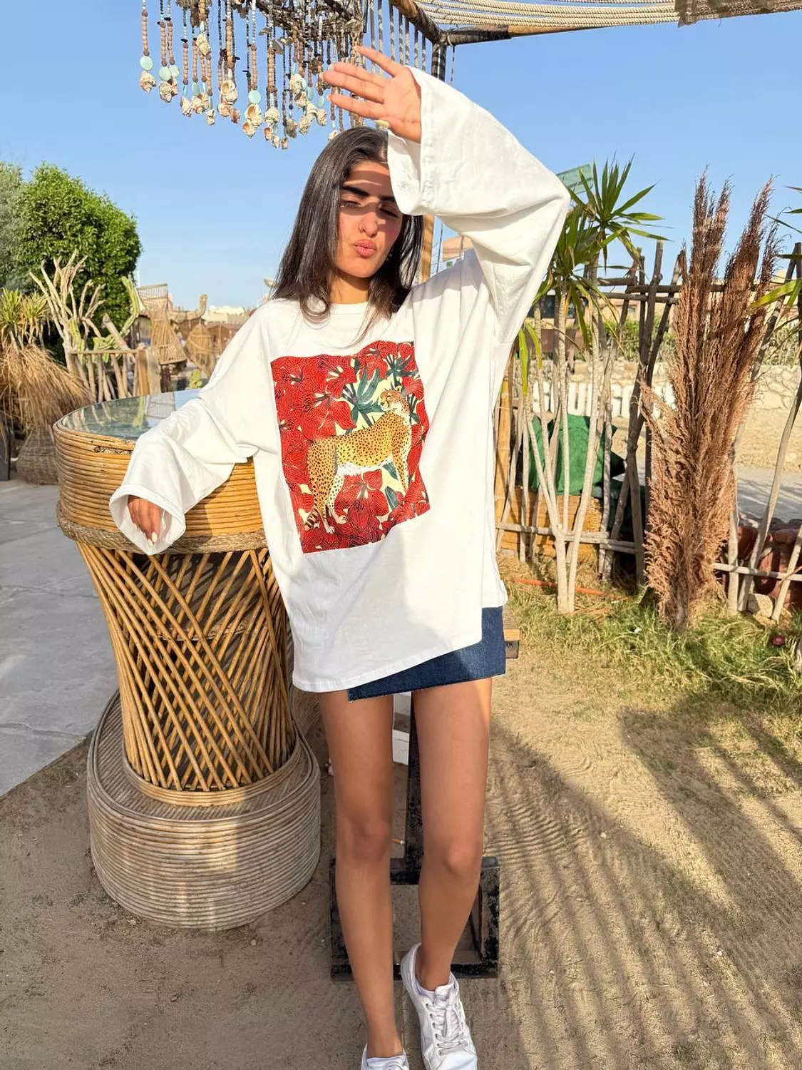 Cheetah tshirt 4