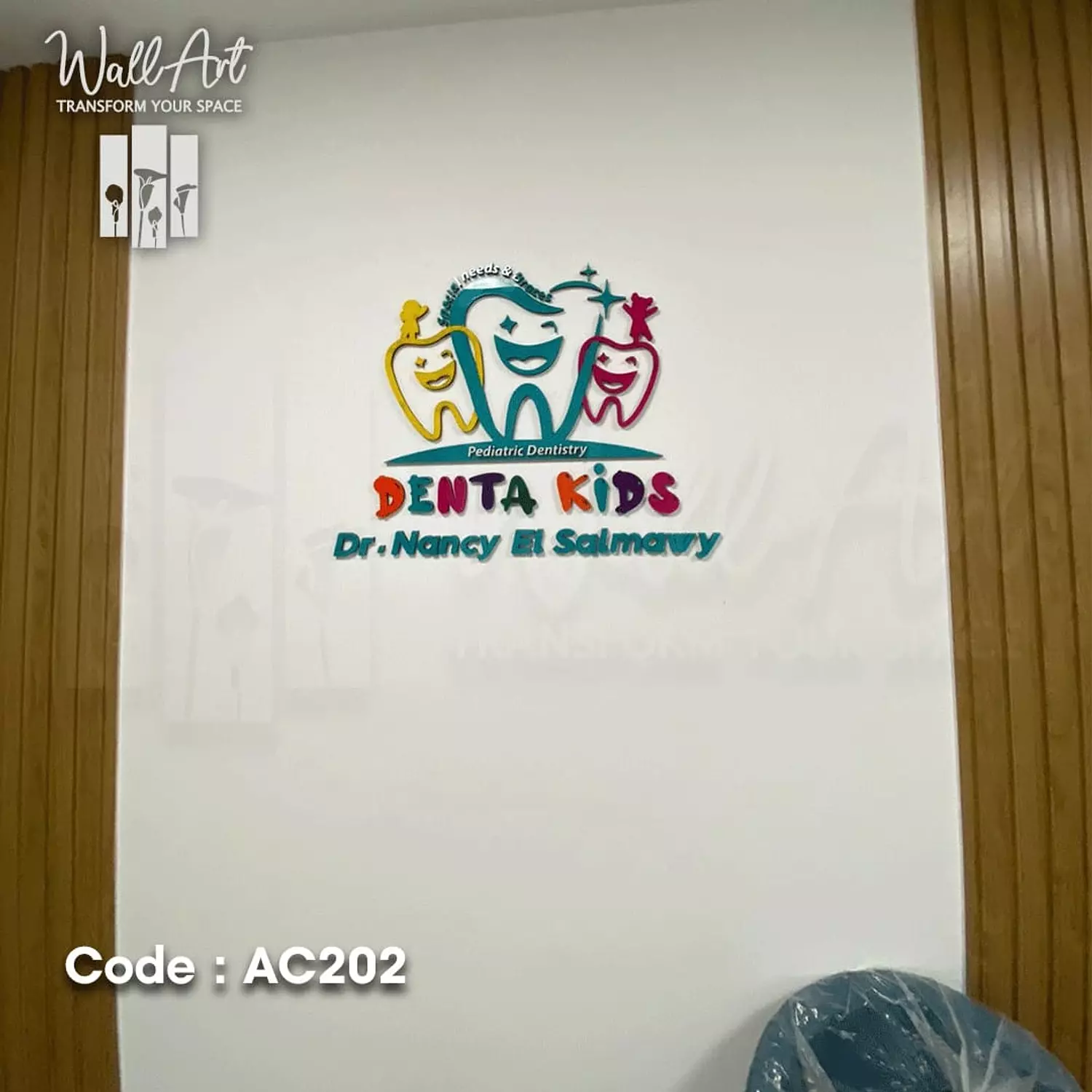 AC202- Coloured Acrylic Logo  9