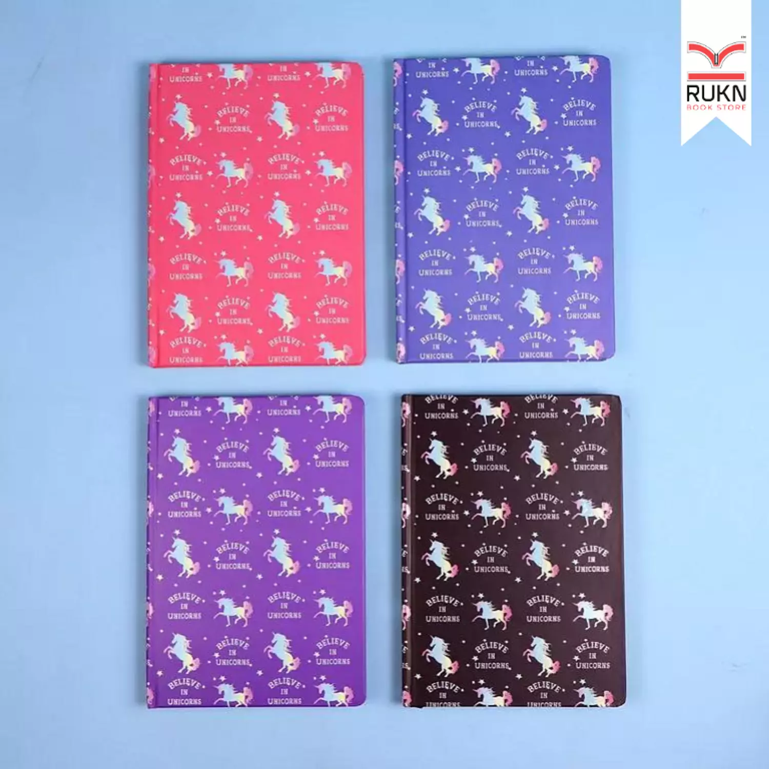 Unicorn Rainbow Notebook image