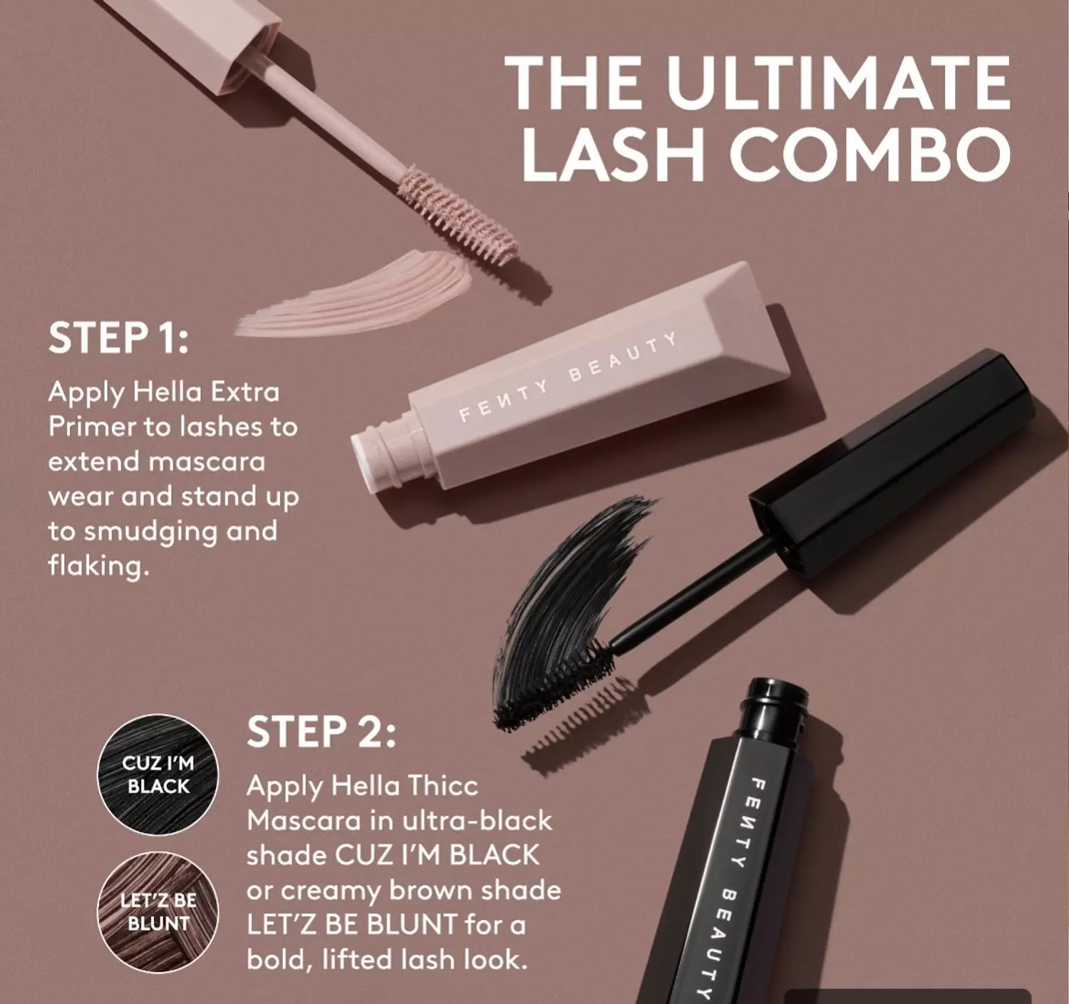 Fenty Beauty by Rihanna  Hella Thicc Volumizing Mascara 3