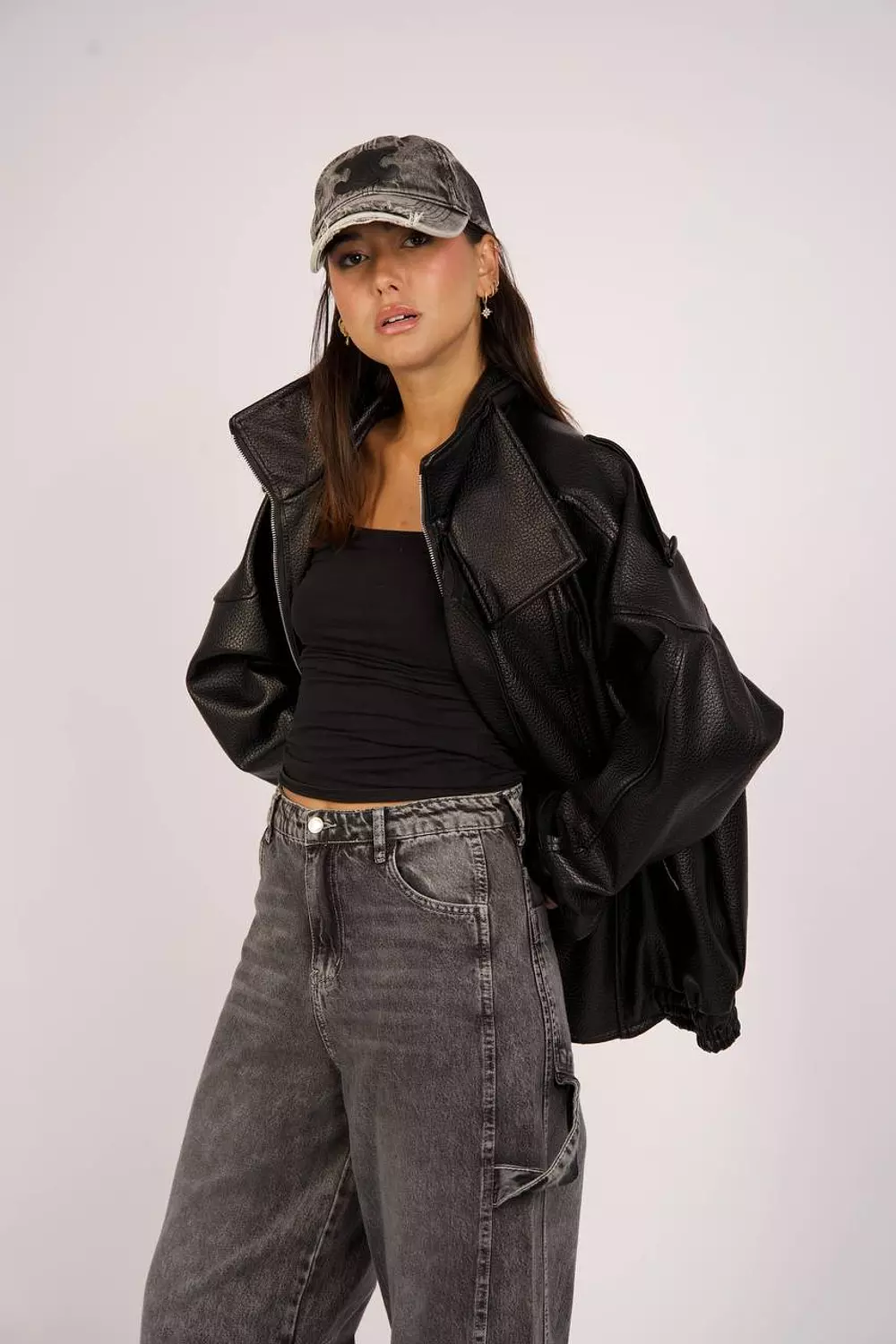 Faux Leather Jacket  5