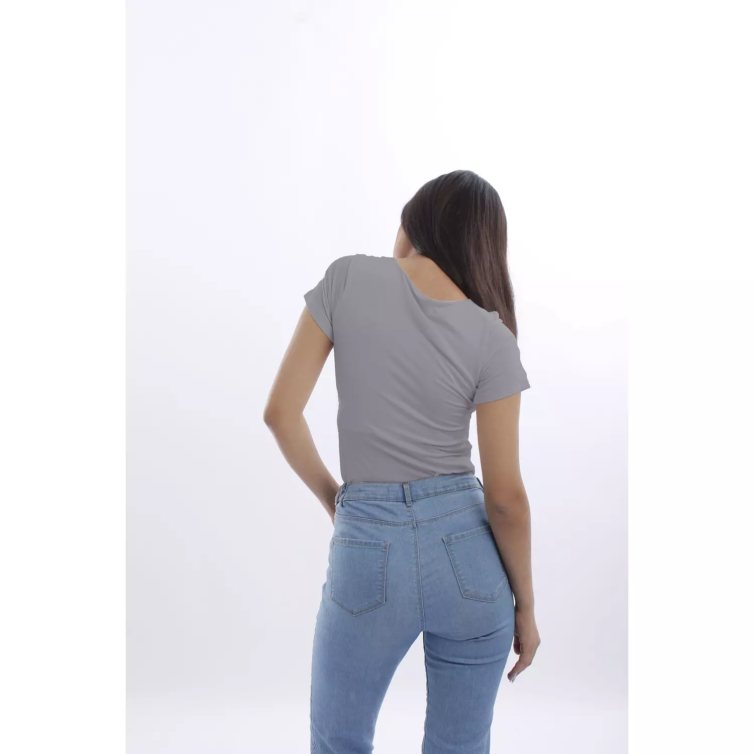BASIC T-SHIRT cotton (DOUBLE LAYERED TOP) 14