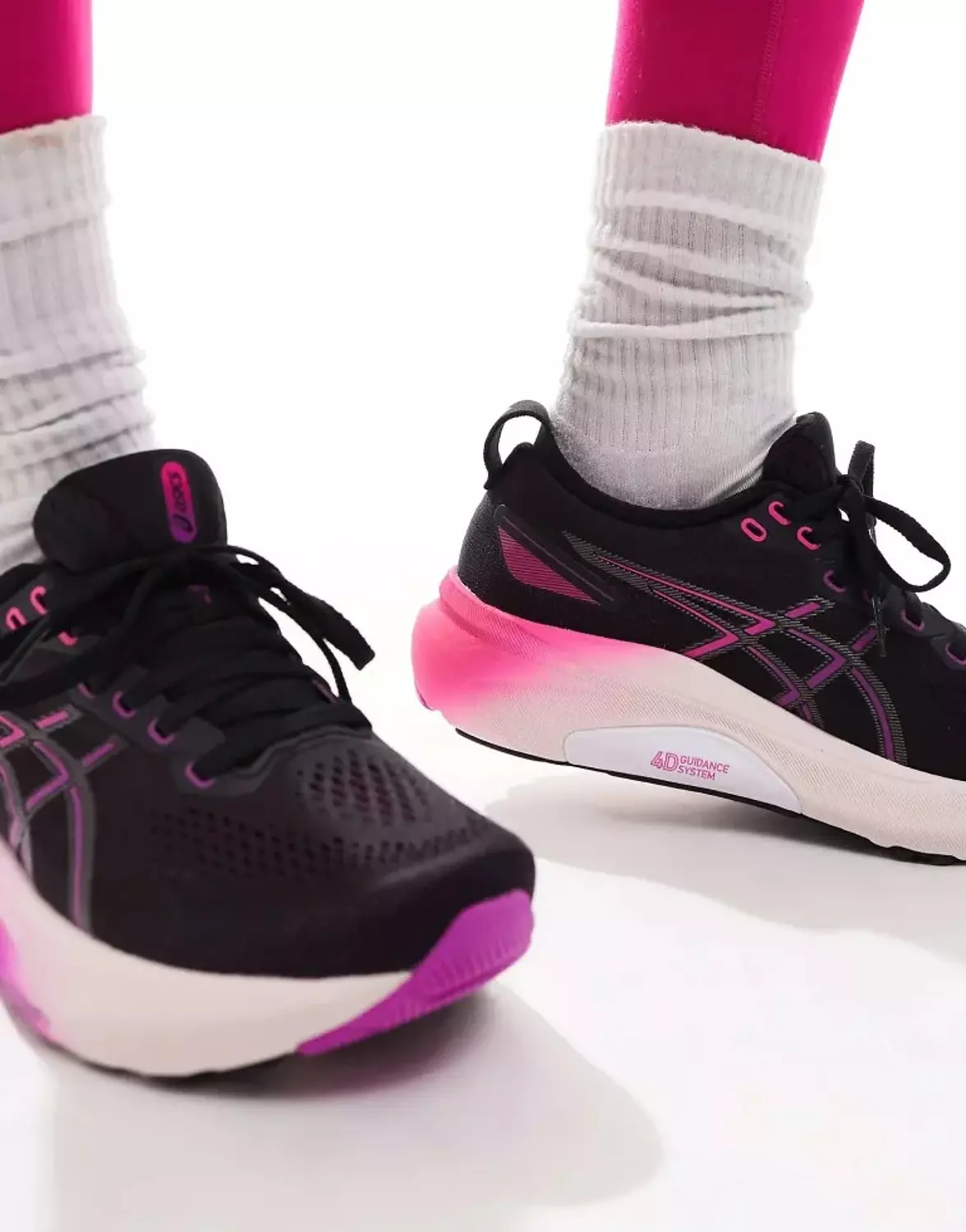 ASICS Gel-Kayano 31 Feminino – Preto/Rosa 1