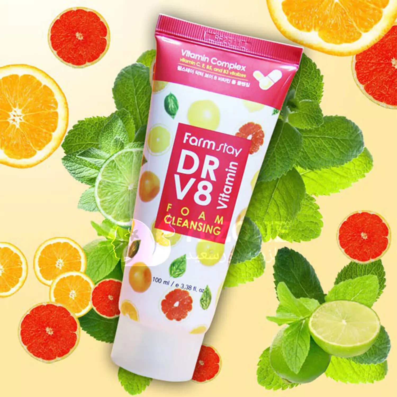 Farm Stay Drv8 Vitamin Cleansing Foam 100Ml 2