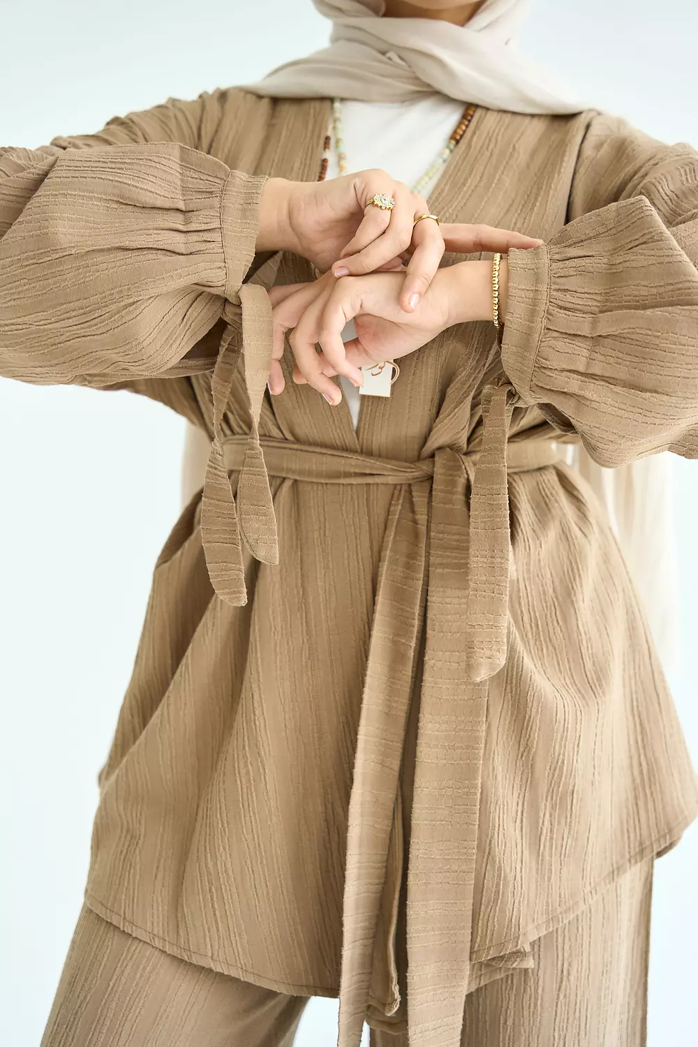 Crunchy set in brown 4
