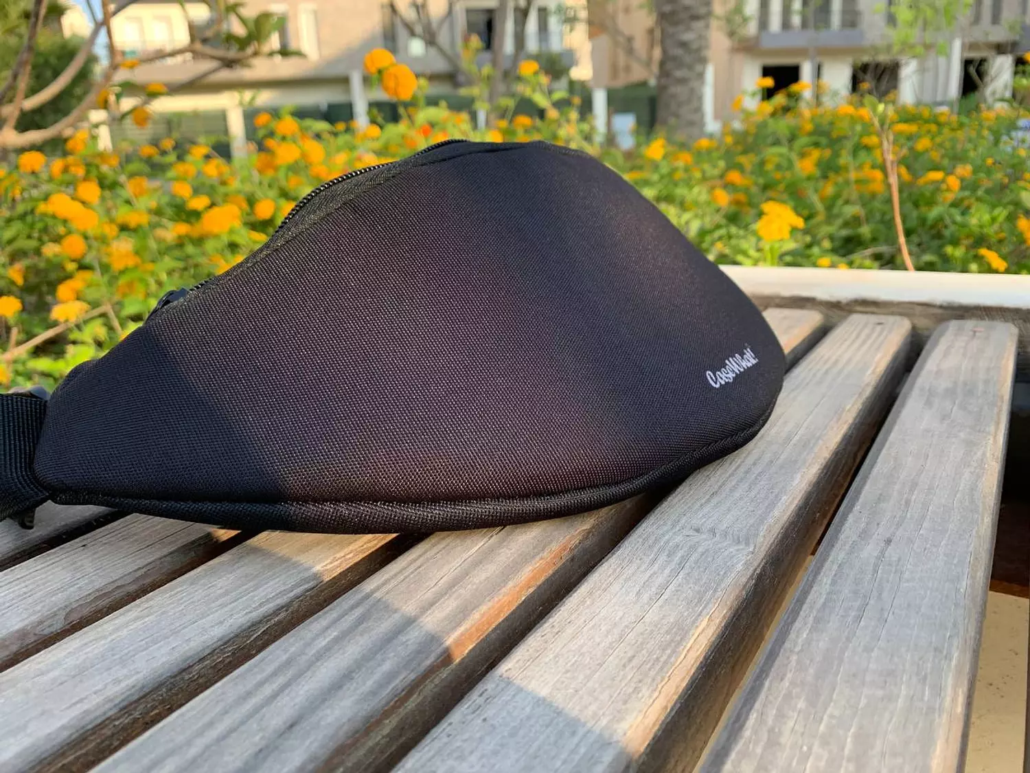 Black Plain Fanny Pack hover image
