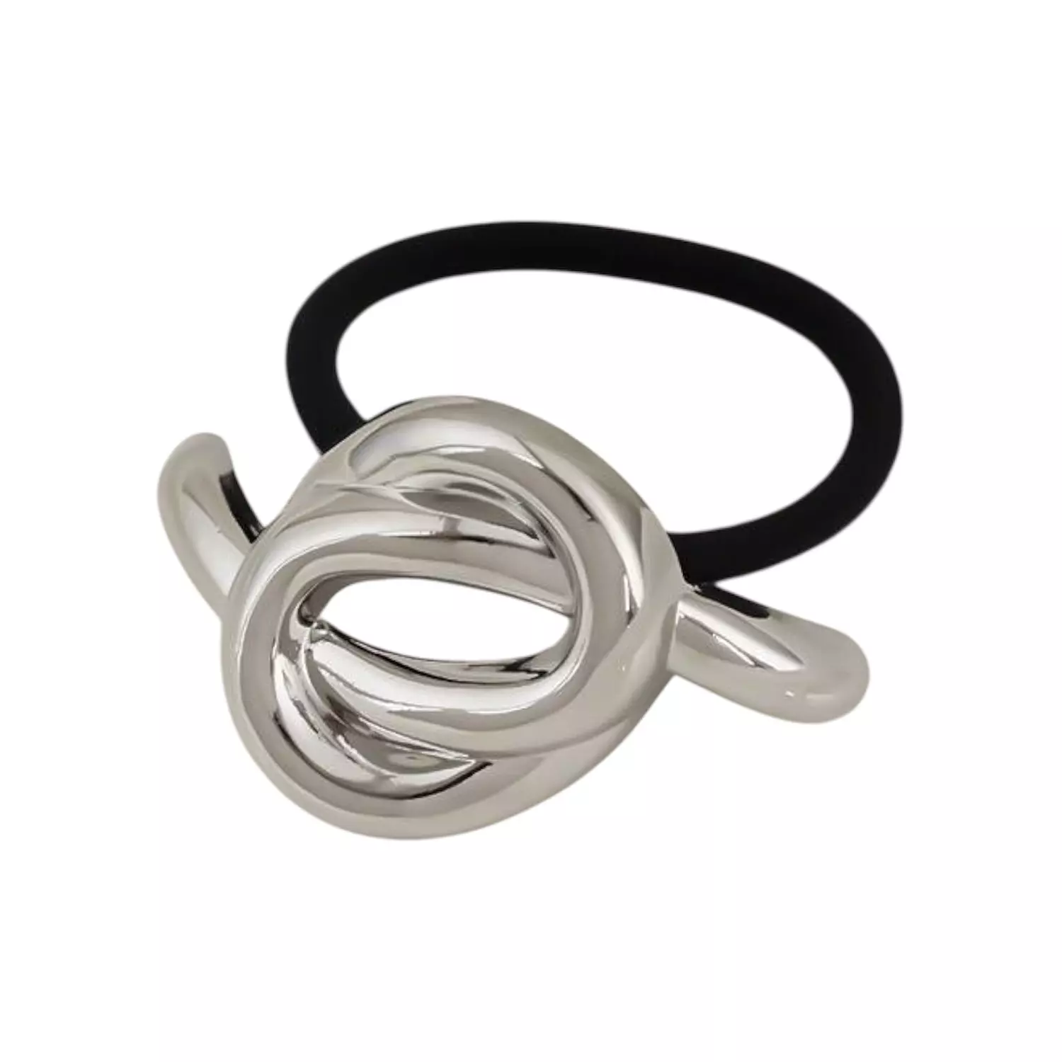 Gold/Silver Loop Hair Tie 2