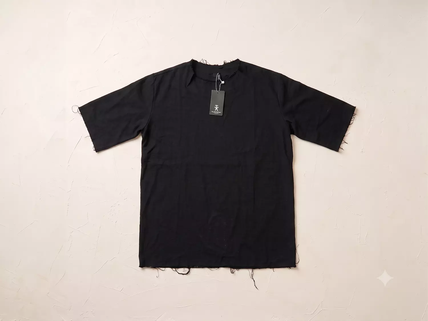  Black Linen Ritual T-Shirt  hover image