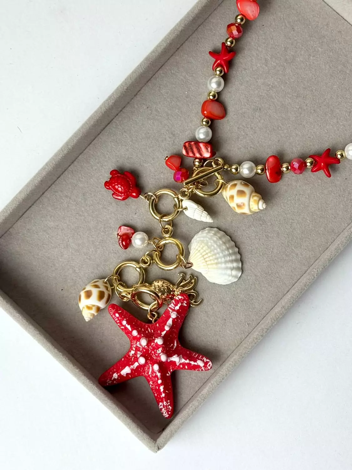 Chanky Necklace Star Fish  3