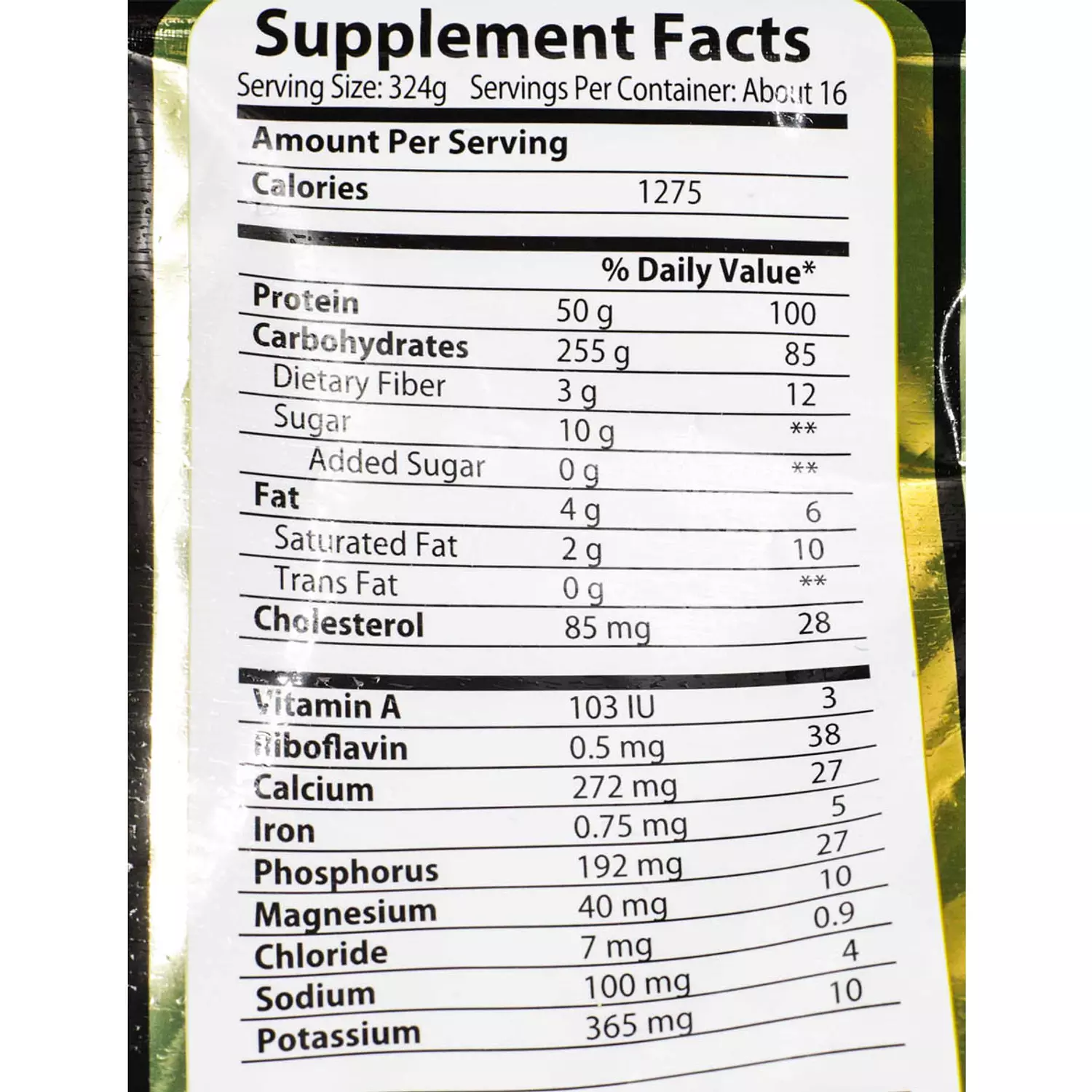 Challenger Nutrition, Thunder gain, 5.4KG, 16 Servings hover image