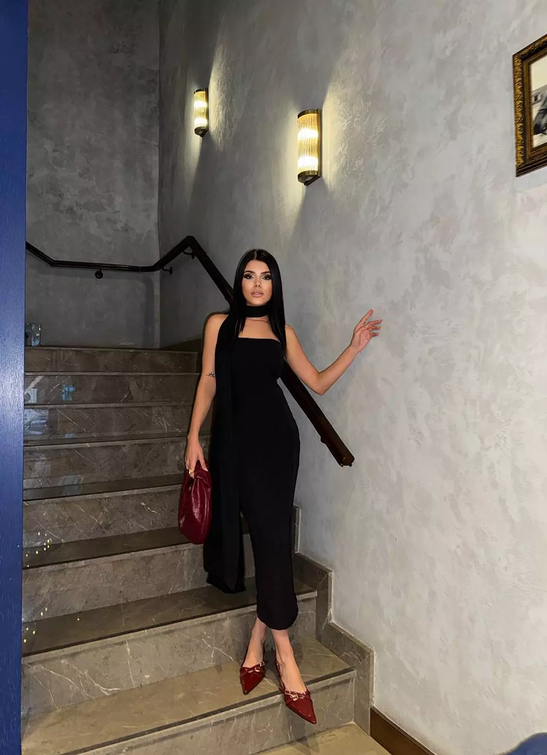 Yulia Cherry Maxi Dress 5